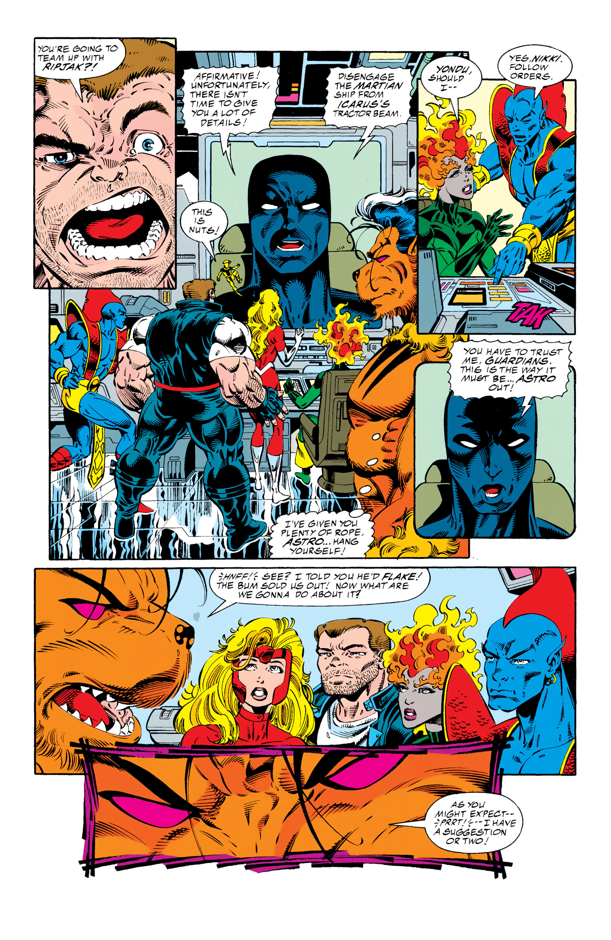 Read online Guardians of the Galaxy (1990) comic -  Issue # _TPB In The Year 3000 3 (Part 3) - 22