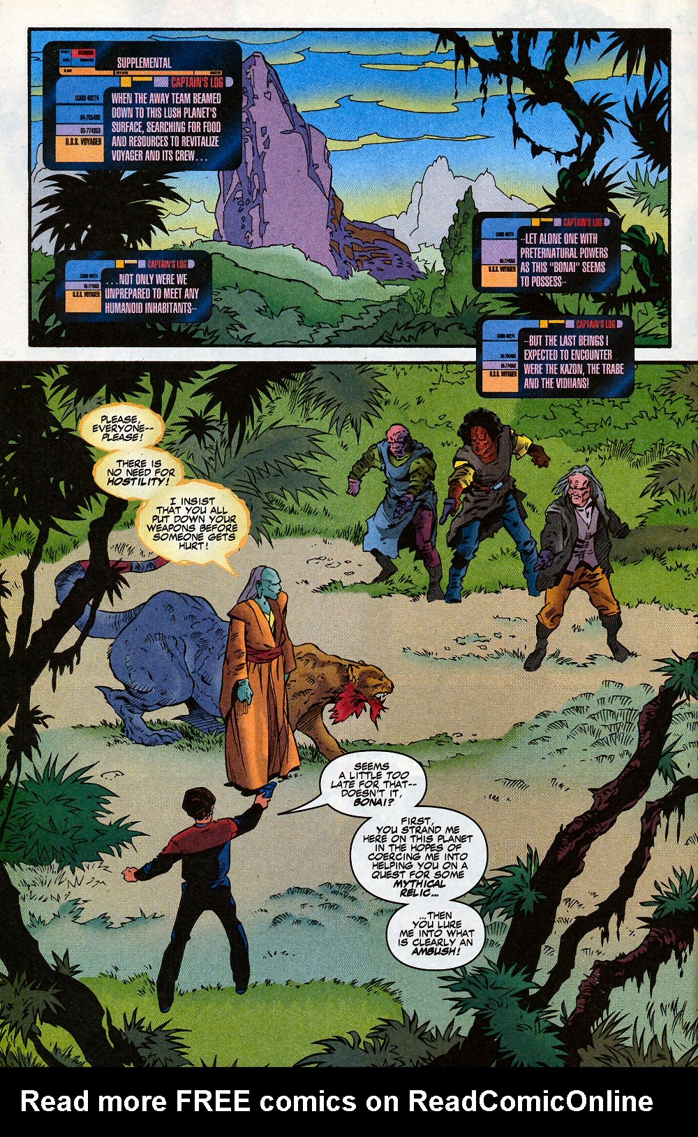Read online Star Trek: Voyager comic -  Issue #7 - 9