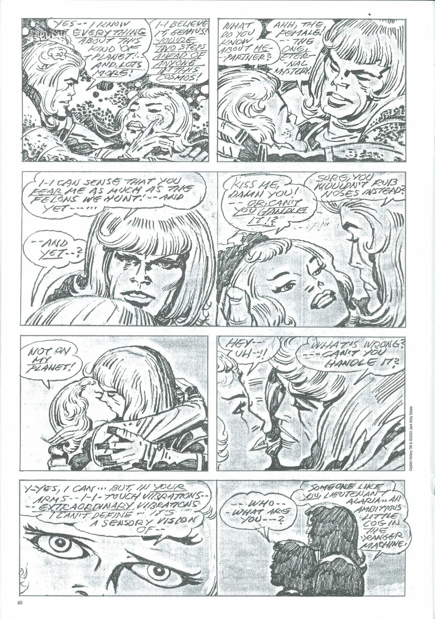 Read online The Jack Kirby Collector comic -  Issue #39 - 42