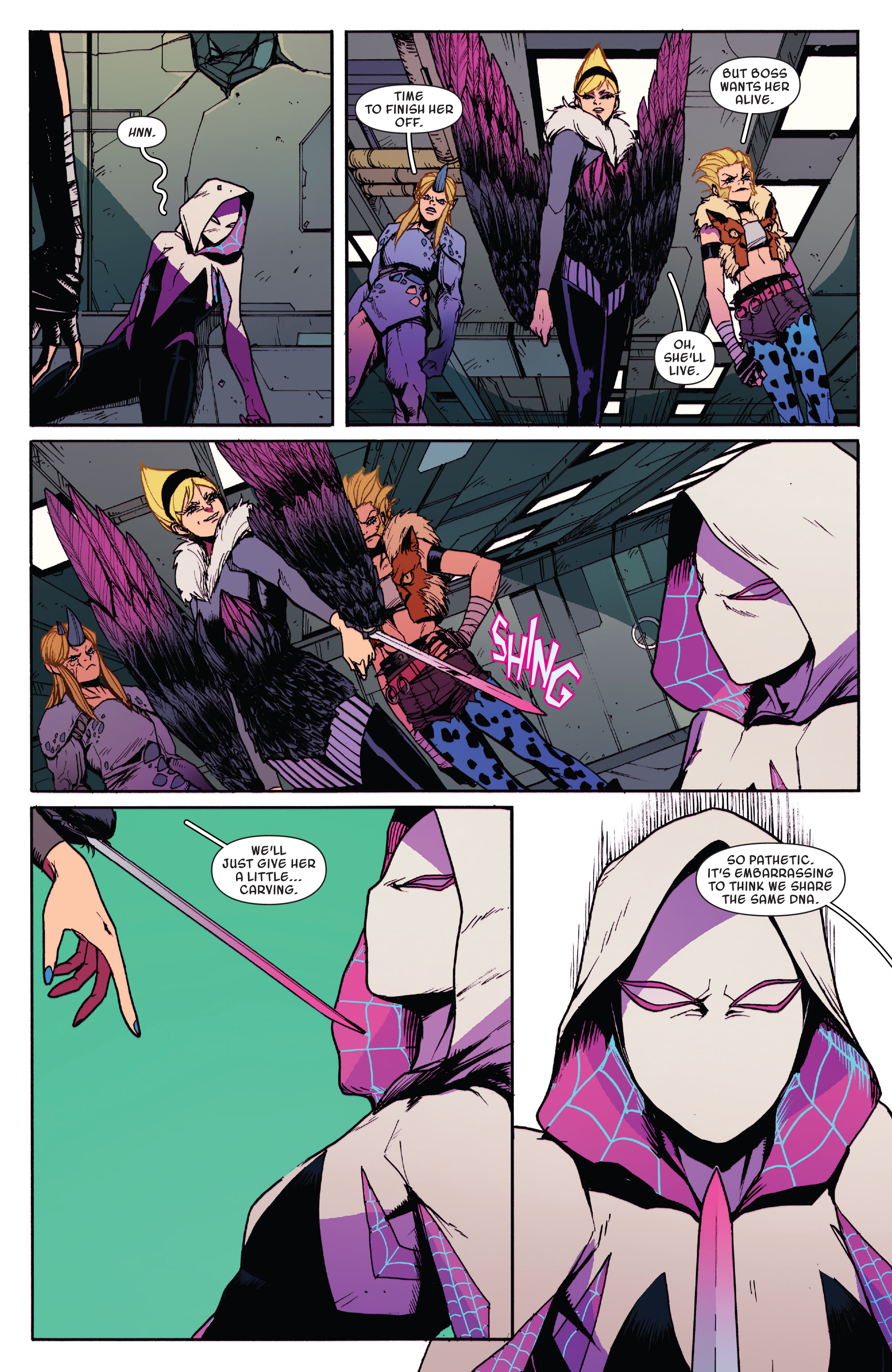 Read online Spider-Gwen: Shadow Clones comic -  Issue #3 - 16