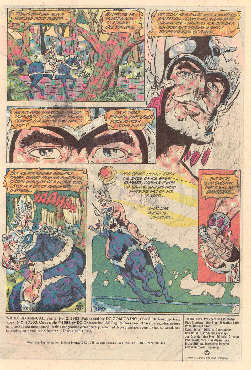Read online Warlord (1976) comic -  Issue # _Annual 2 - 2