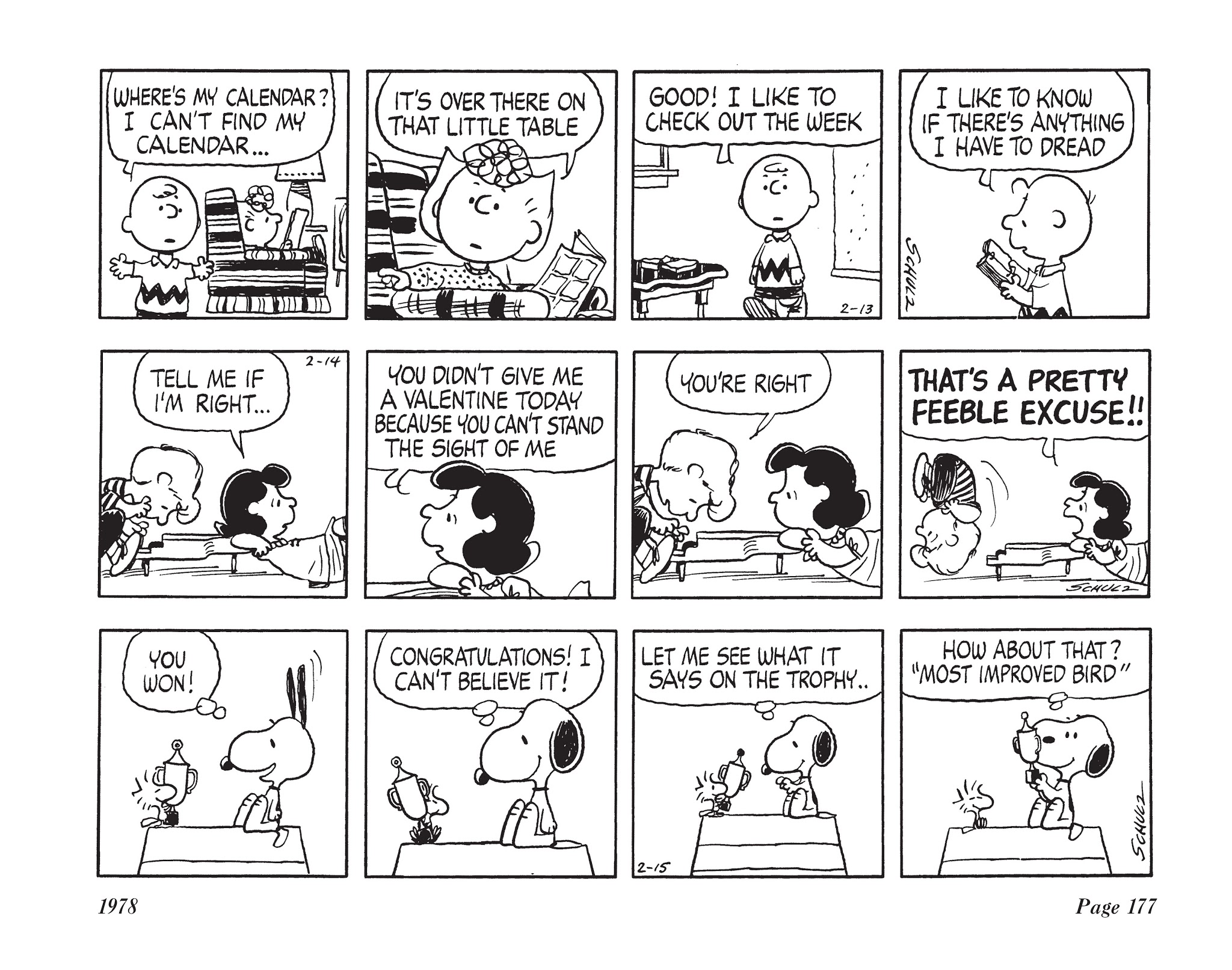 Read online The Complete Peanuts comic -  Issue # TPB 14 - 194