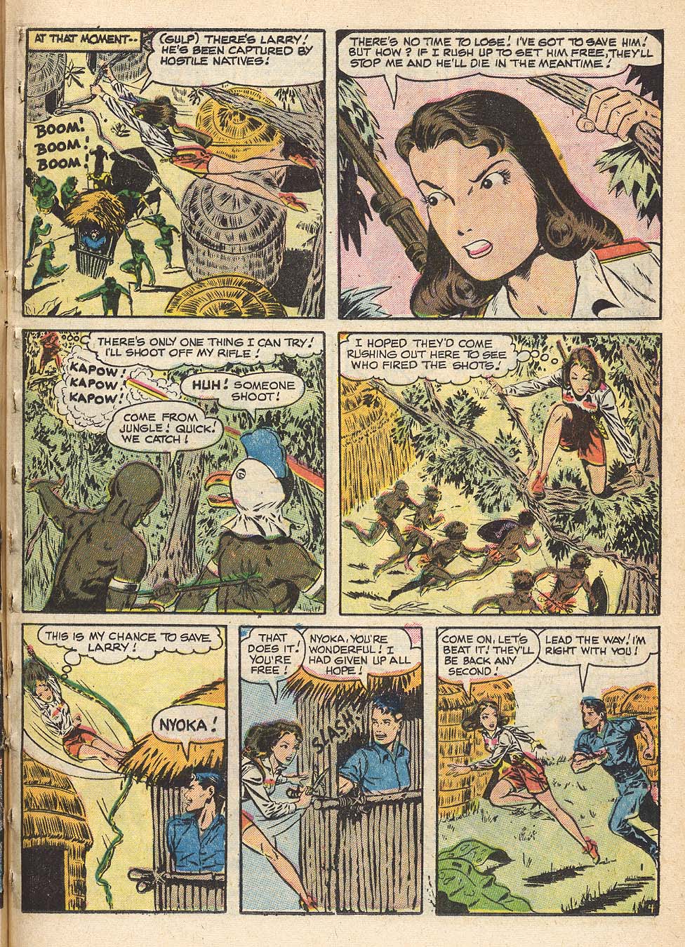 Read online Nyoka the Jungle Girl (1955) comic -  Issue #15 - 13