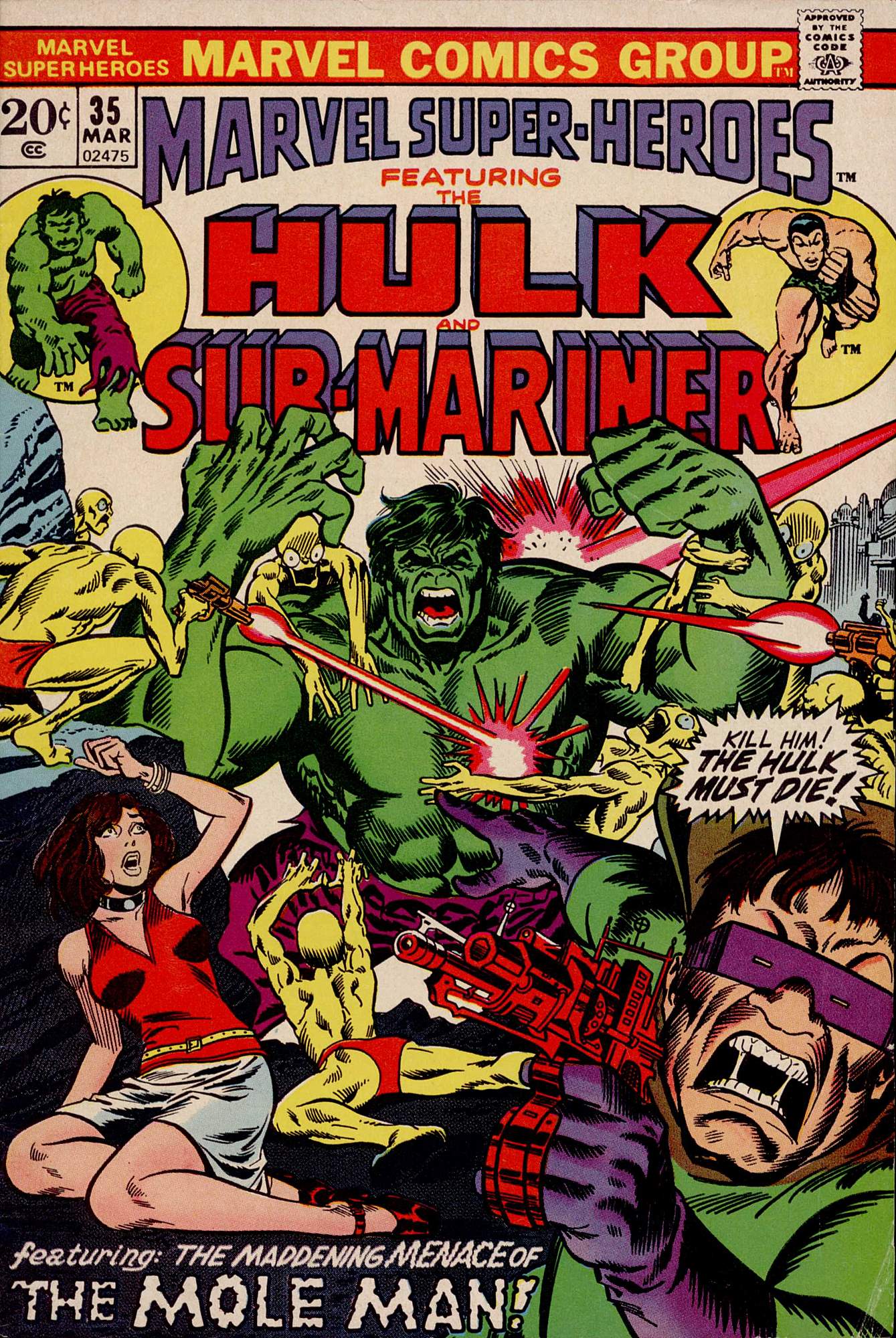 Read online Marvel Super-Heroes comic -  Issue #35 - 1