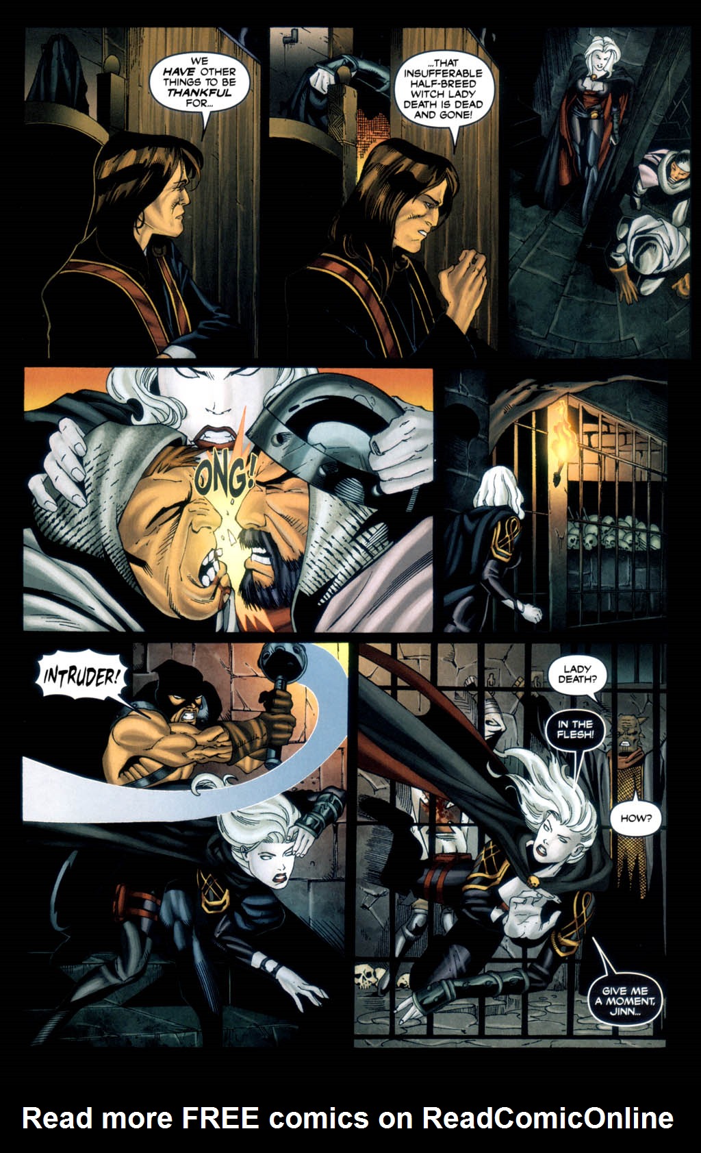 Read online Brian Pulido's Medieval Lady Death comic -  Issue #1 - 19