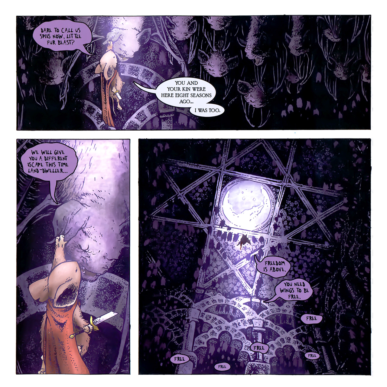 Read online Mouse Guard: Winter 1152 comic -  Issue #4 - 8