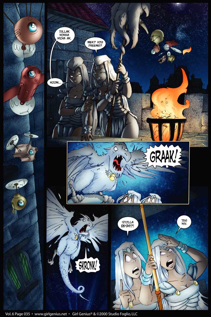 Read online Girl Genius (2002) comic -  Issue #6 - 36