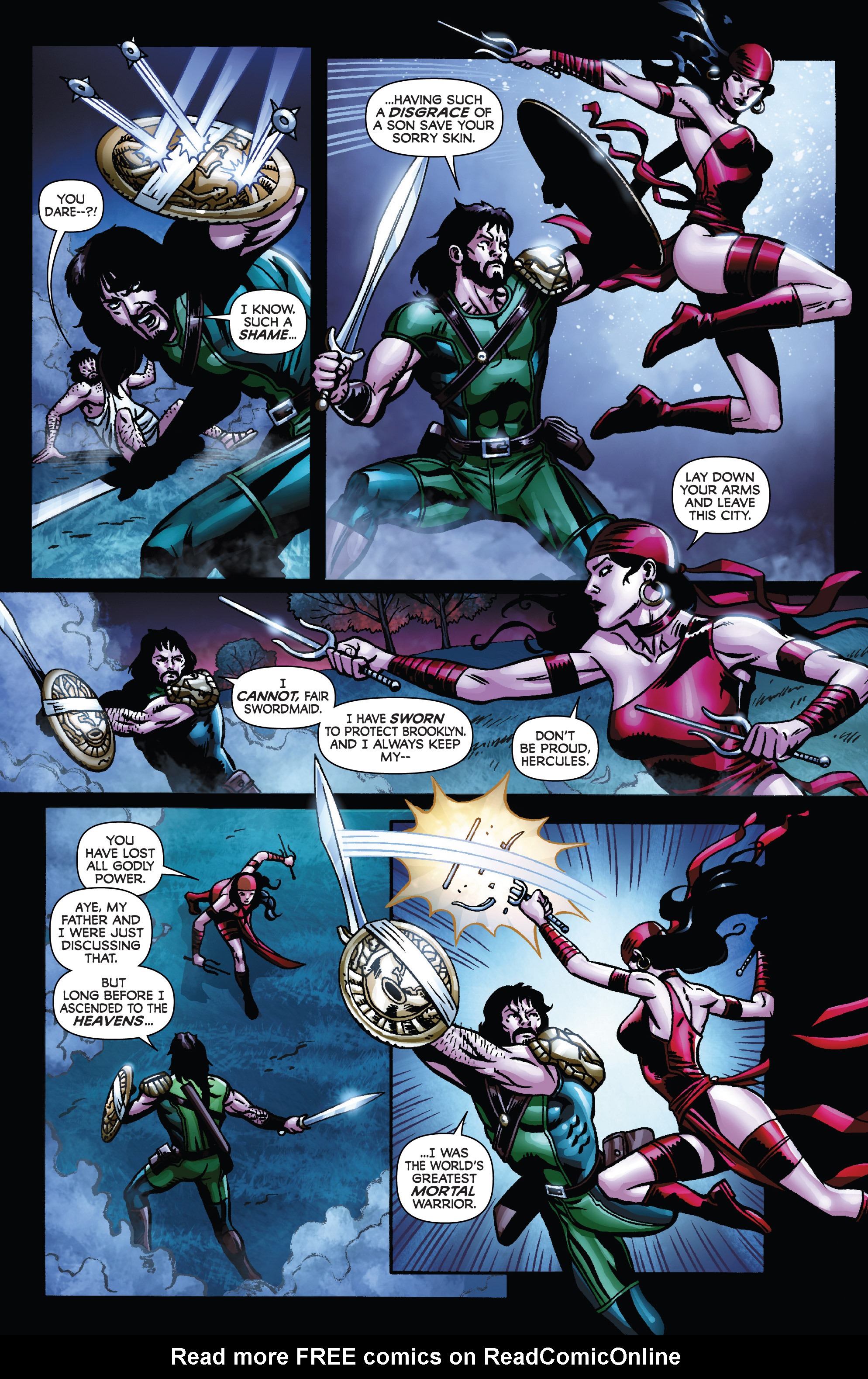 Read online Herc comic -  Issue #10 - 12