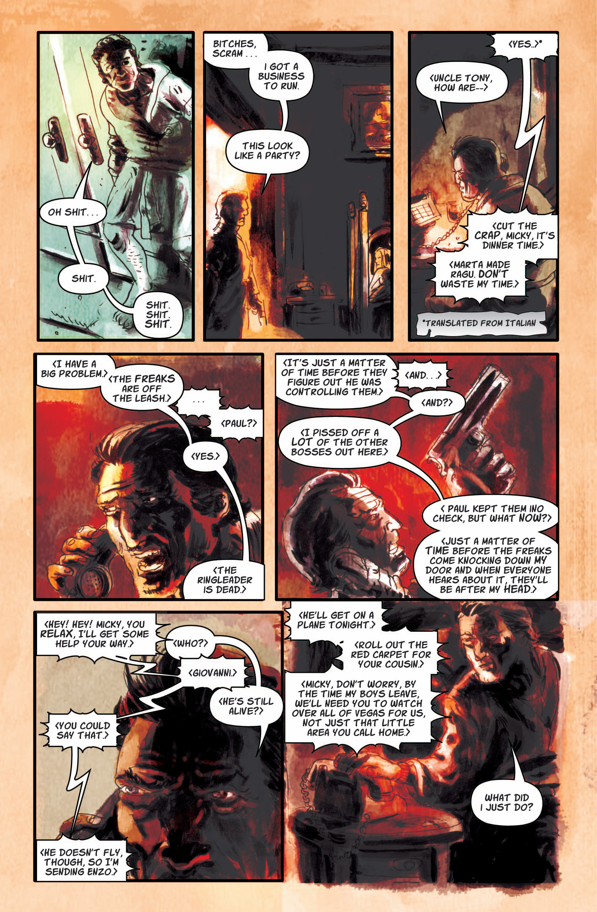 Read online Sideshows comic -  Issue #3 - 4