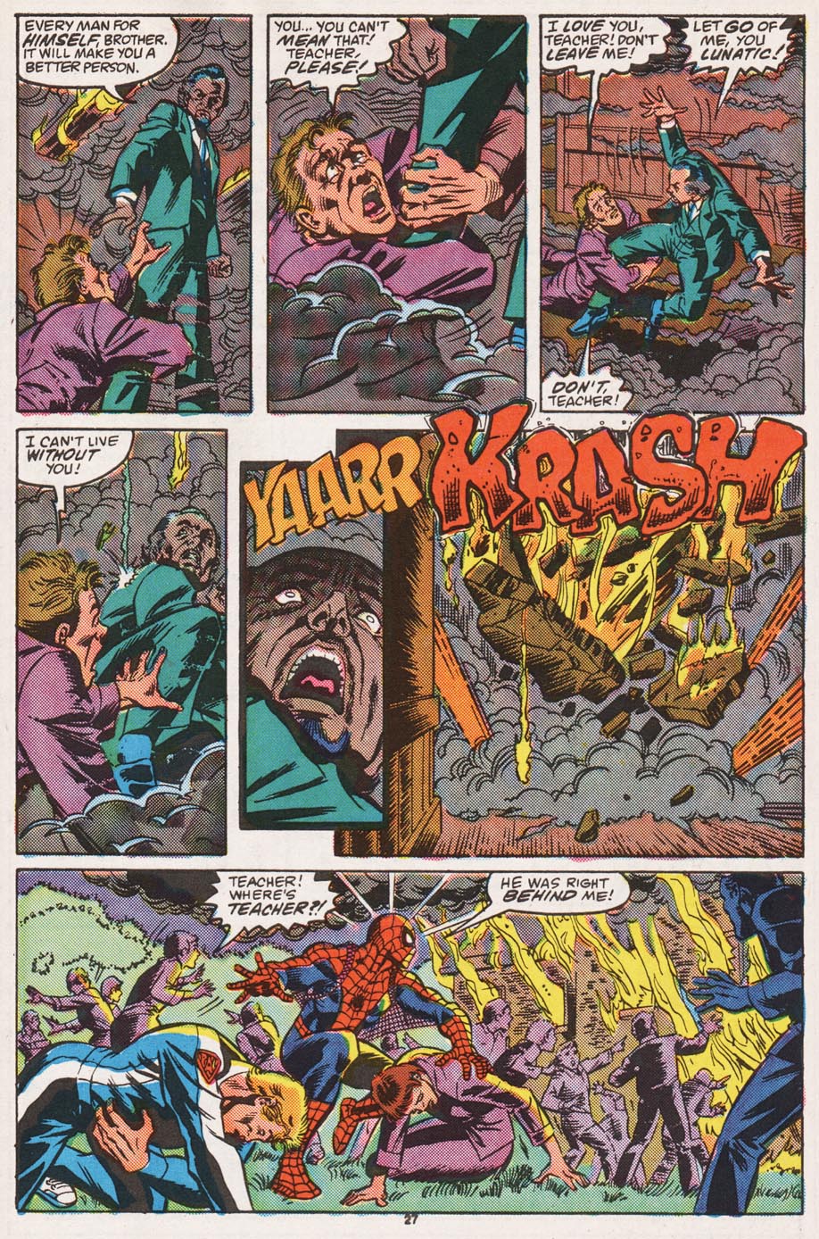 Read online Web of Spider-Man (1985) comic -  Issue #43 - 22