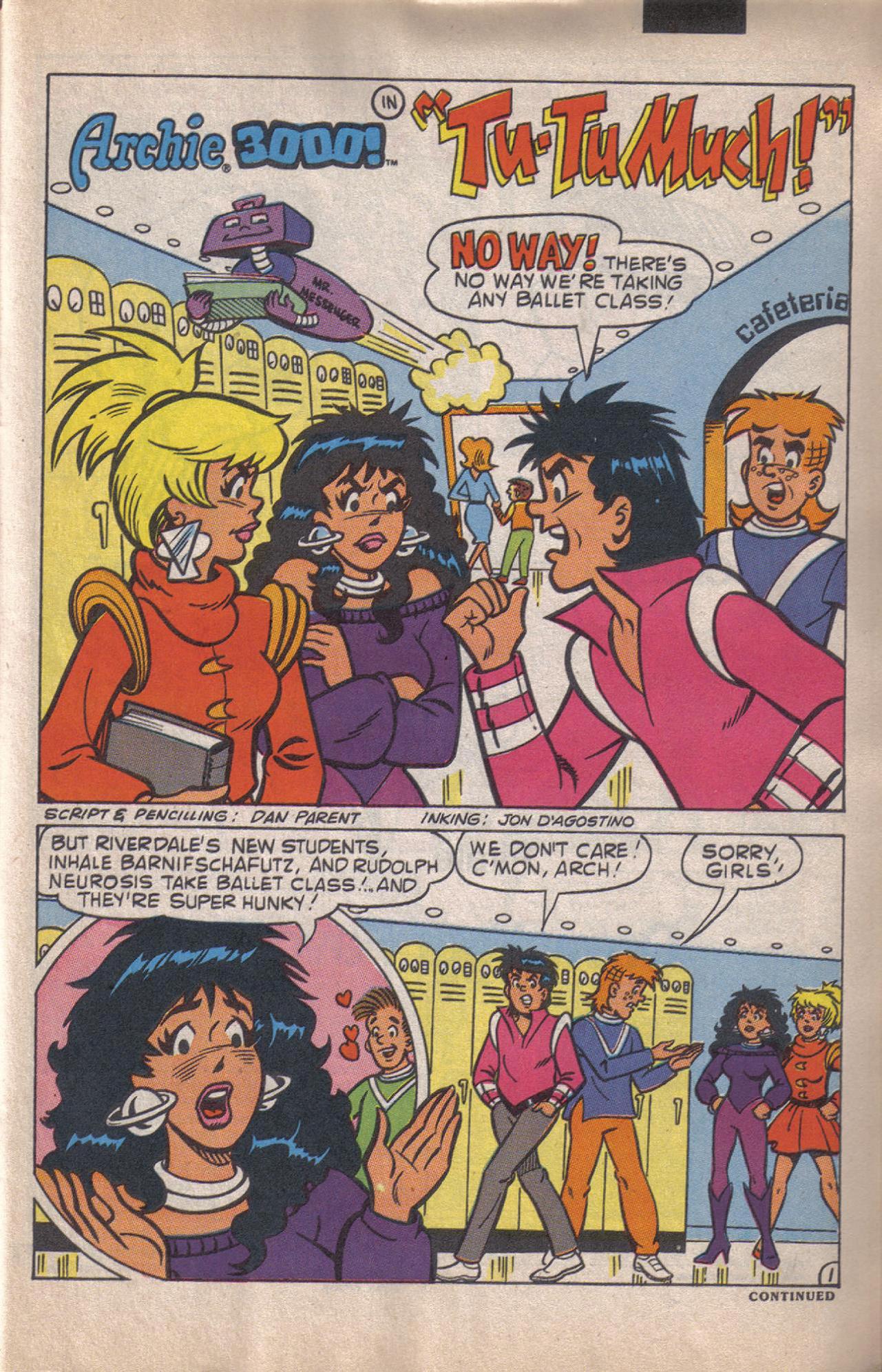 Read online Archie 3000! (1989) comic -  Issue #7 - 20