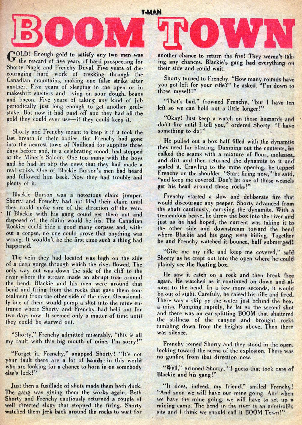 Read online T-Man: World Wide Trouble Shooter comic -  Issue #37 - 25