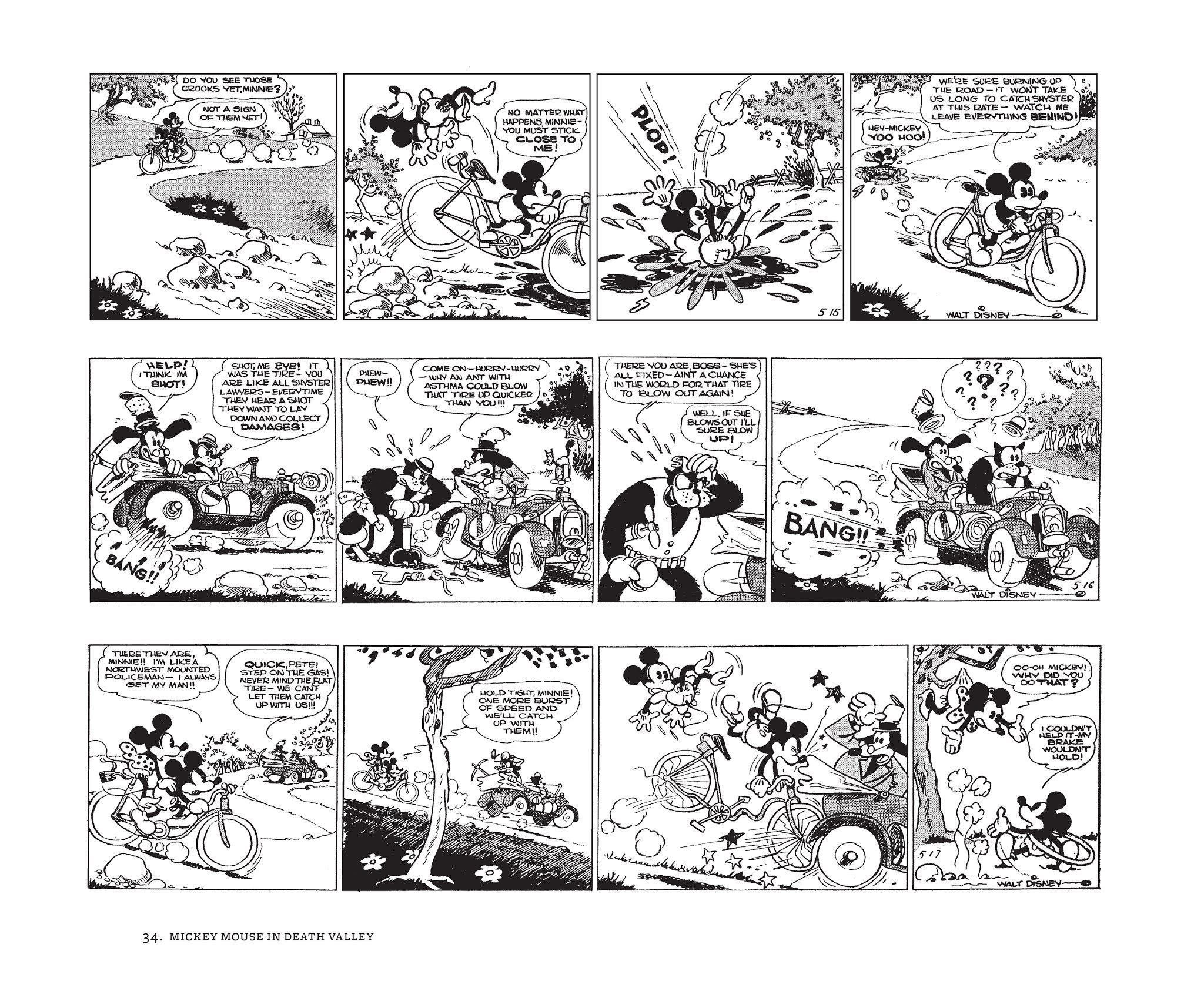 Read online Walt Disney's Mickey Mouse by Floyd Gottfredson comic -  Issue # TPB 1 (Part 1) - 34