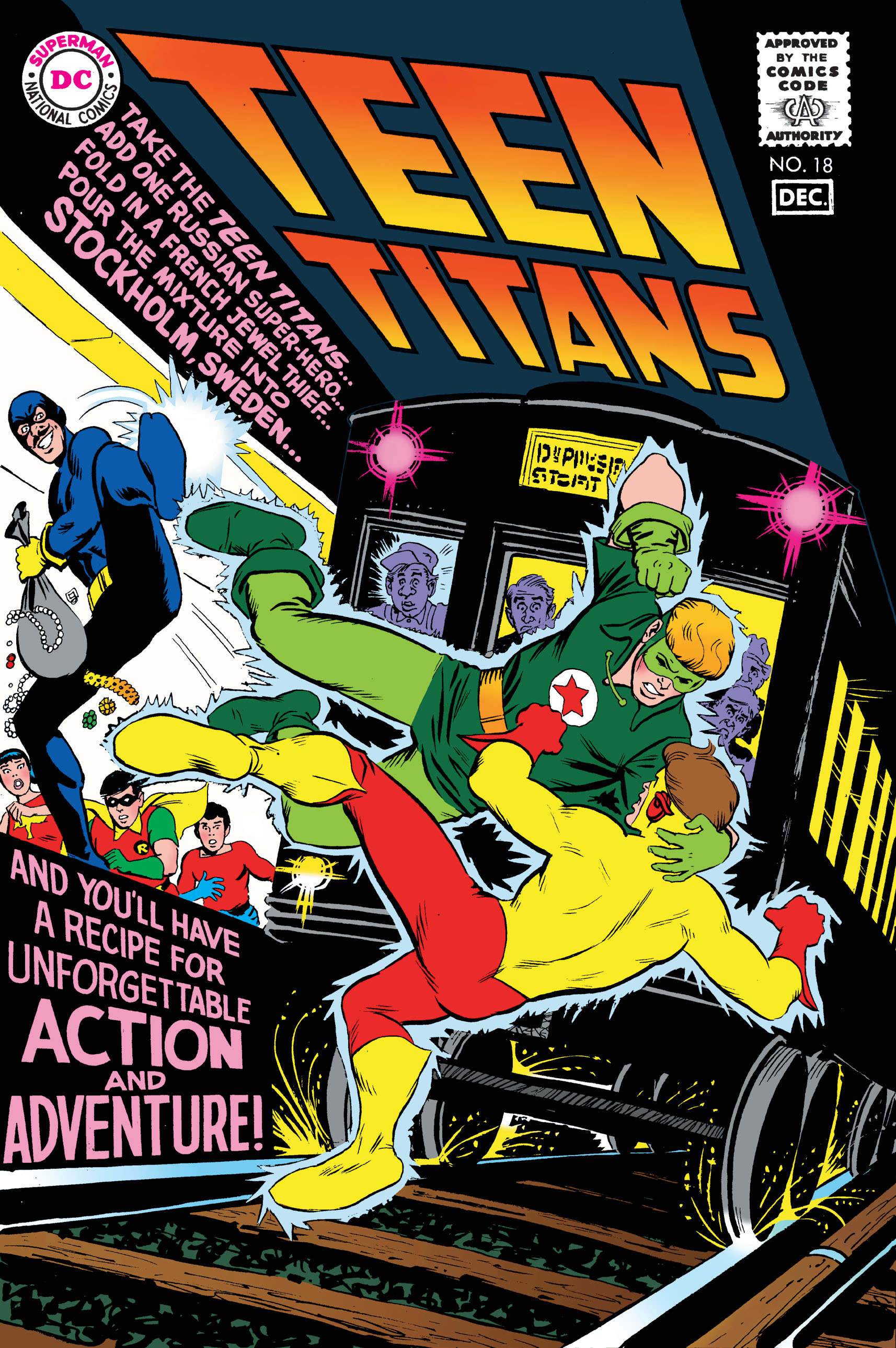 Read online Teen Titans (1966) comic -  Issue #18 - 1