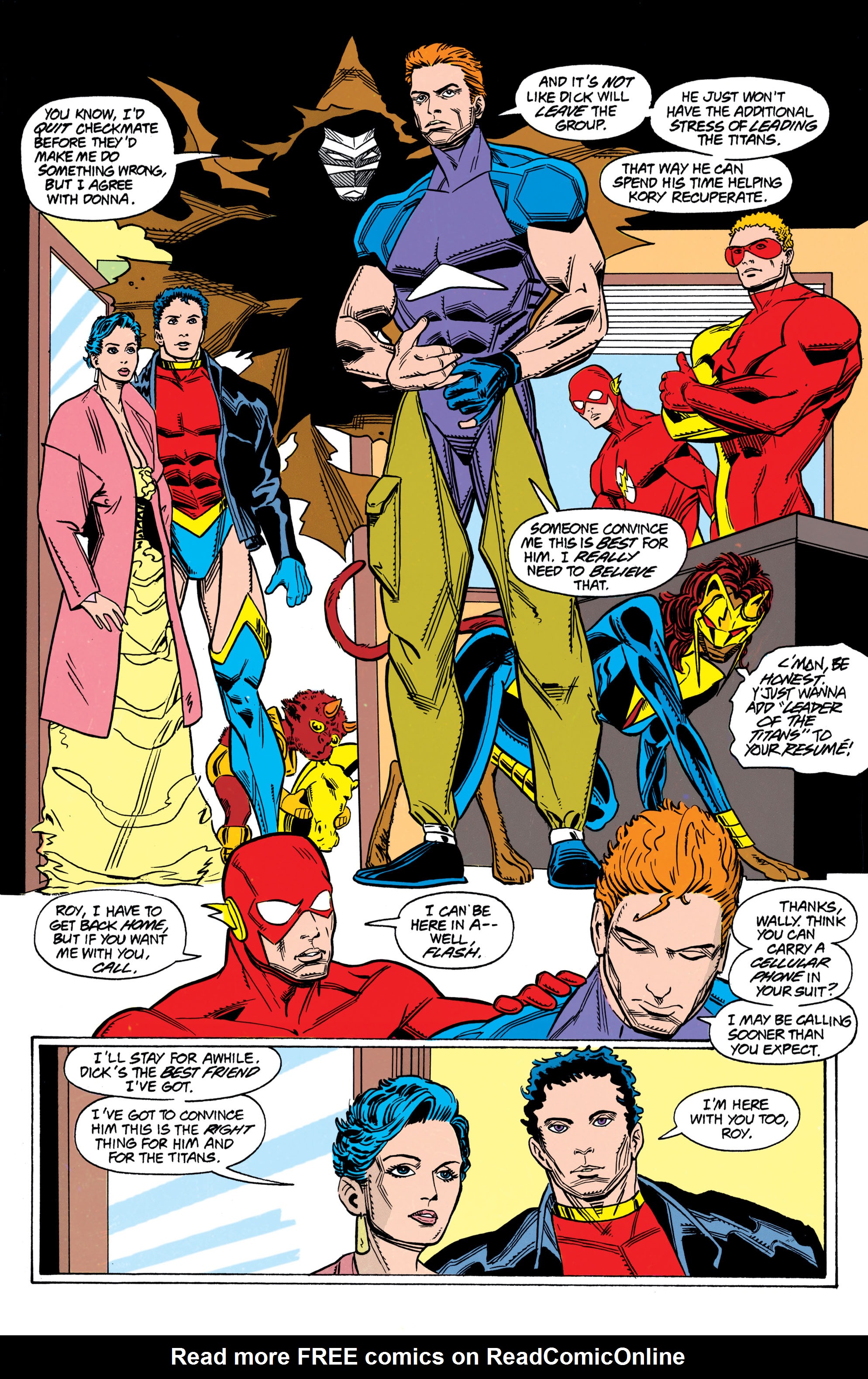 Read online The New Titans (1988) comic -  Issue #101 - 12