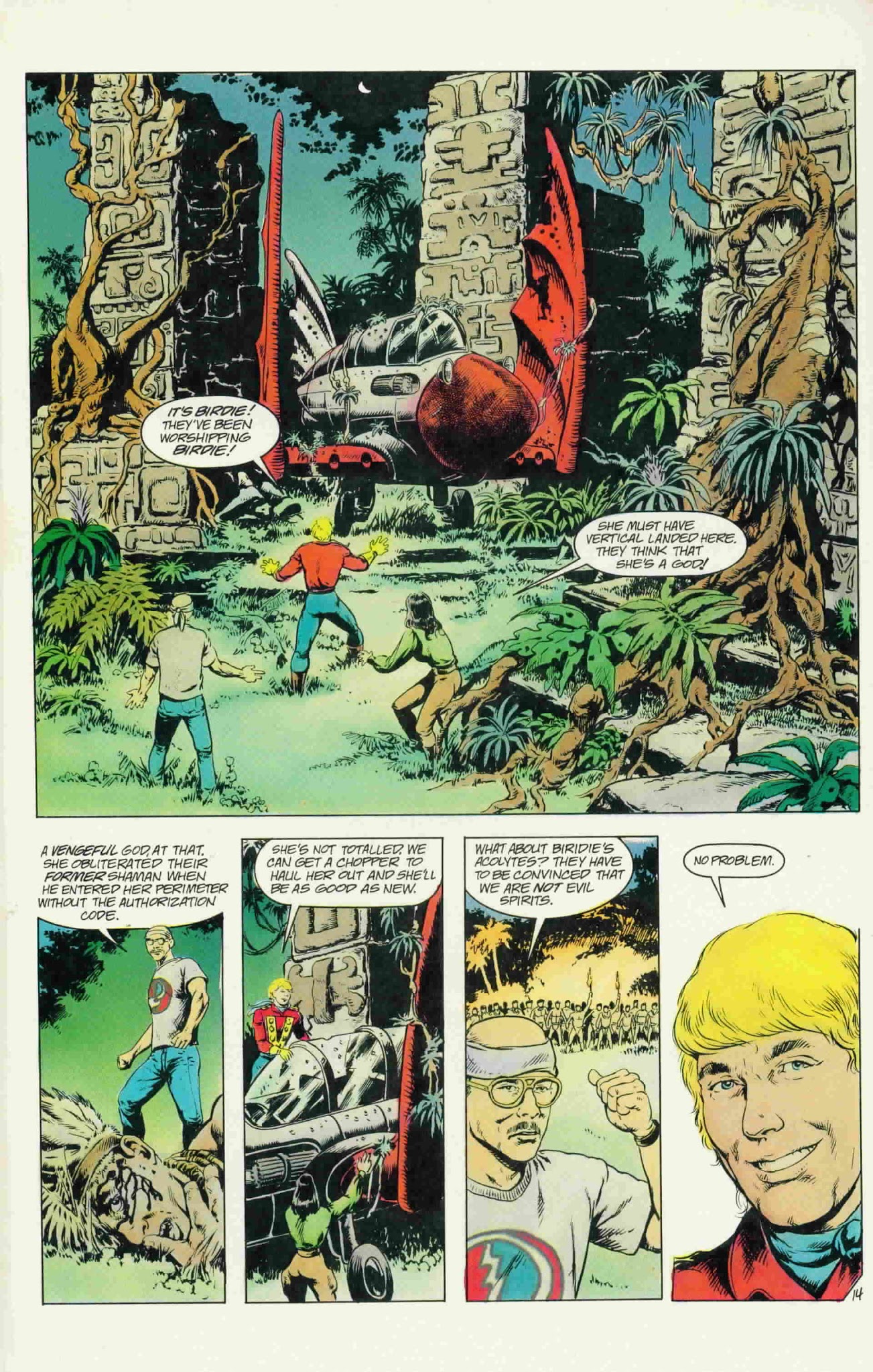 Read online Airboy (1986) comic -  Issue #38 - 16