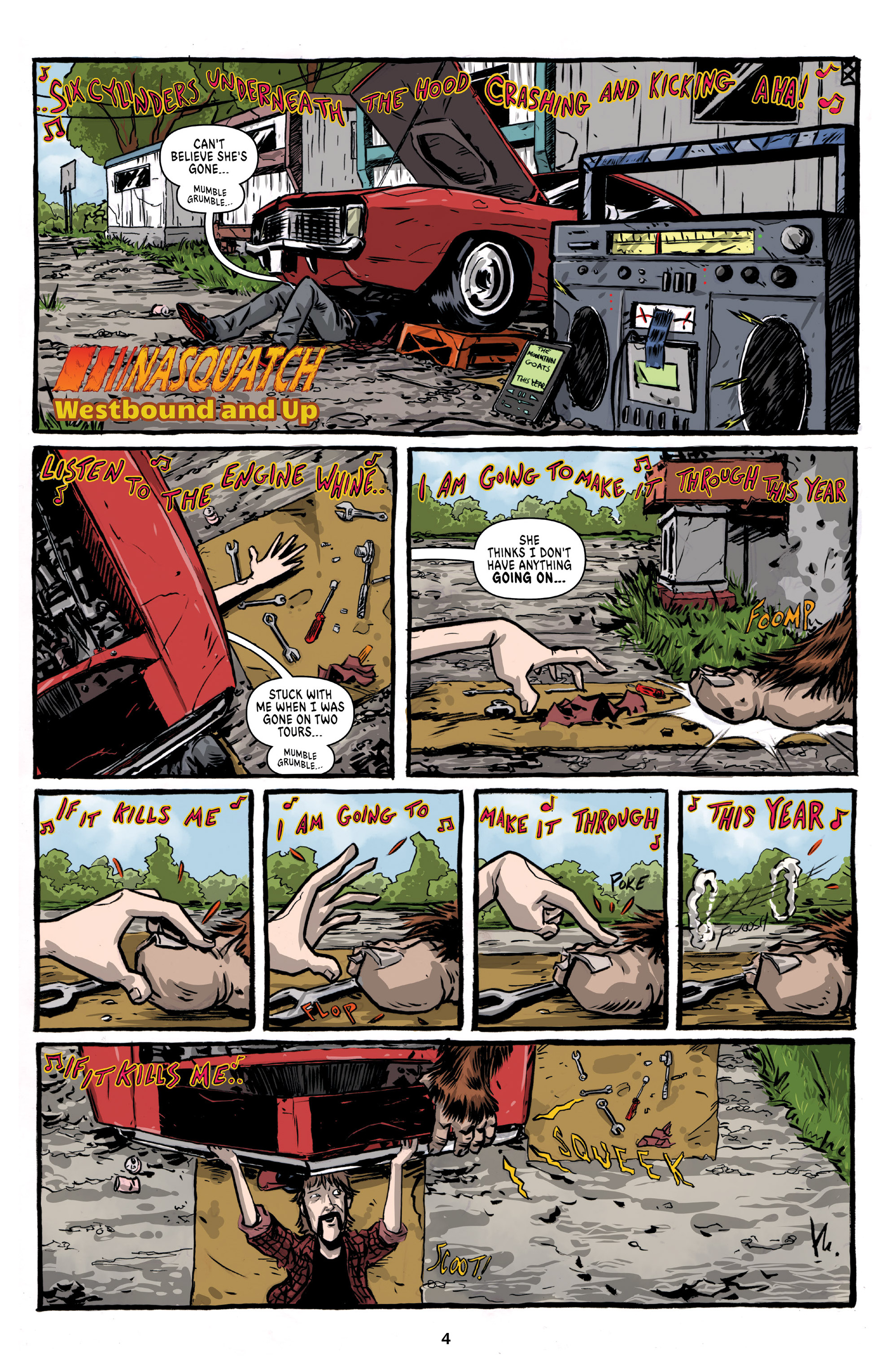 Read online Free Comic Book Day 2019 comic -  Issue # Starburns Presents - 4