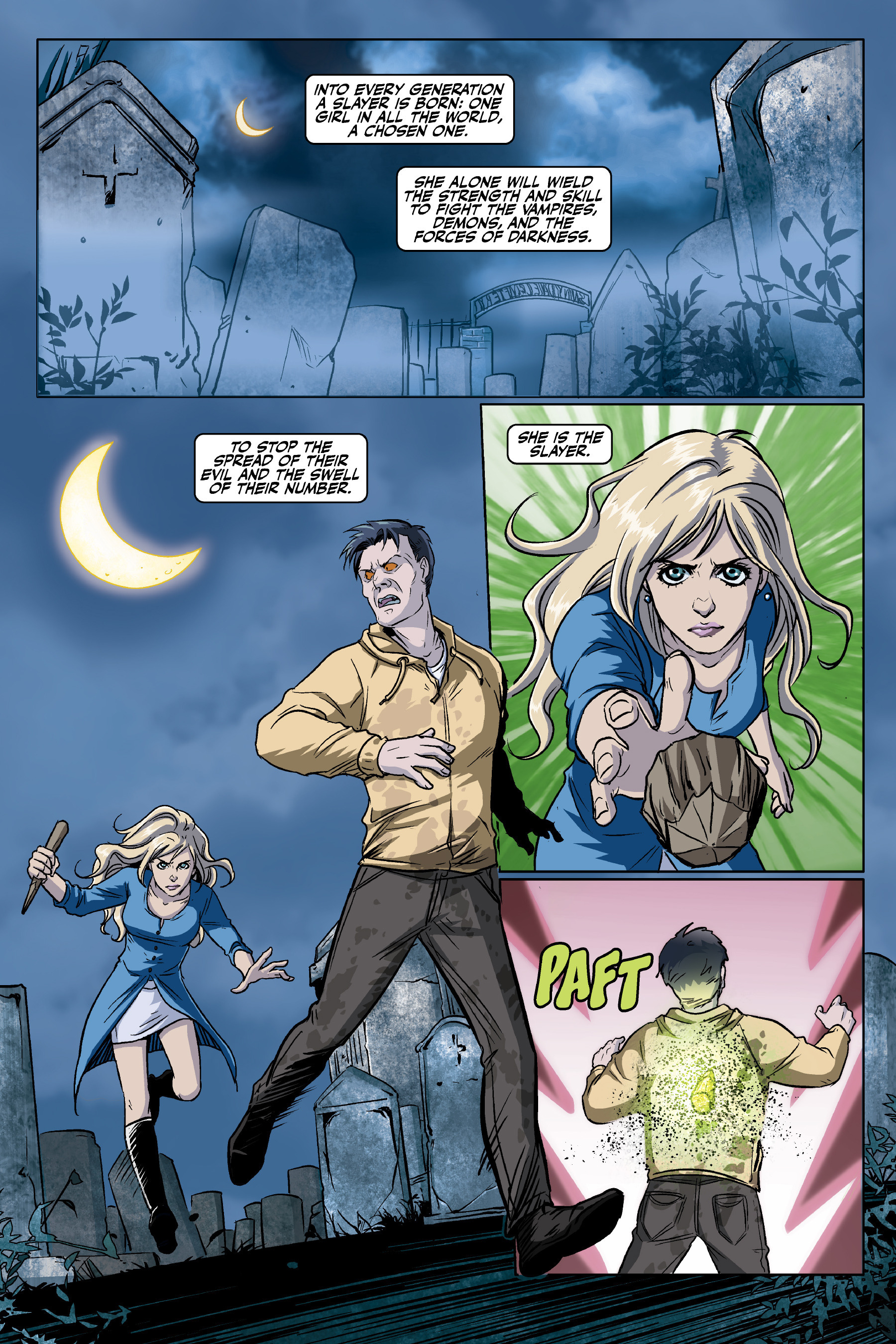 Read online Buffy: The High School Years - Glutton For Punishment comic -  Issue # Full - 8