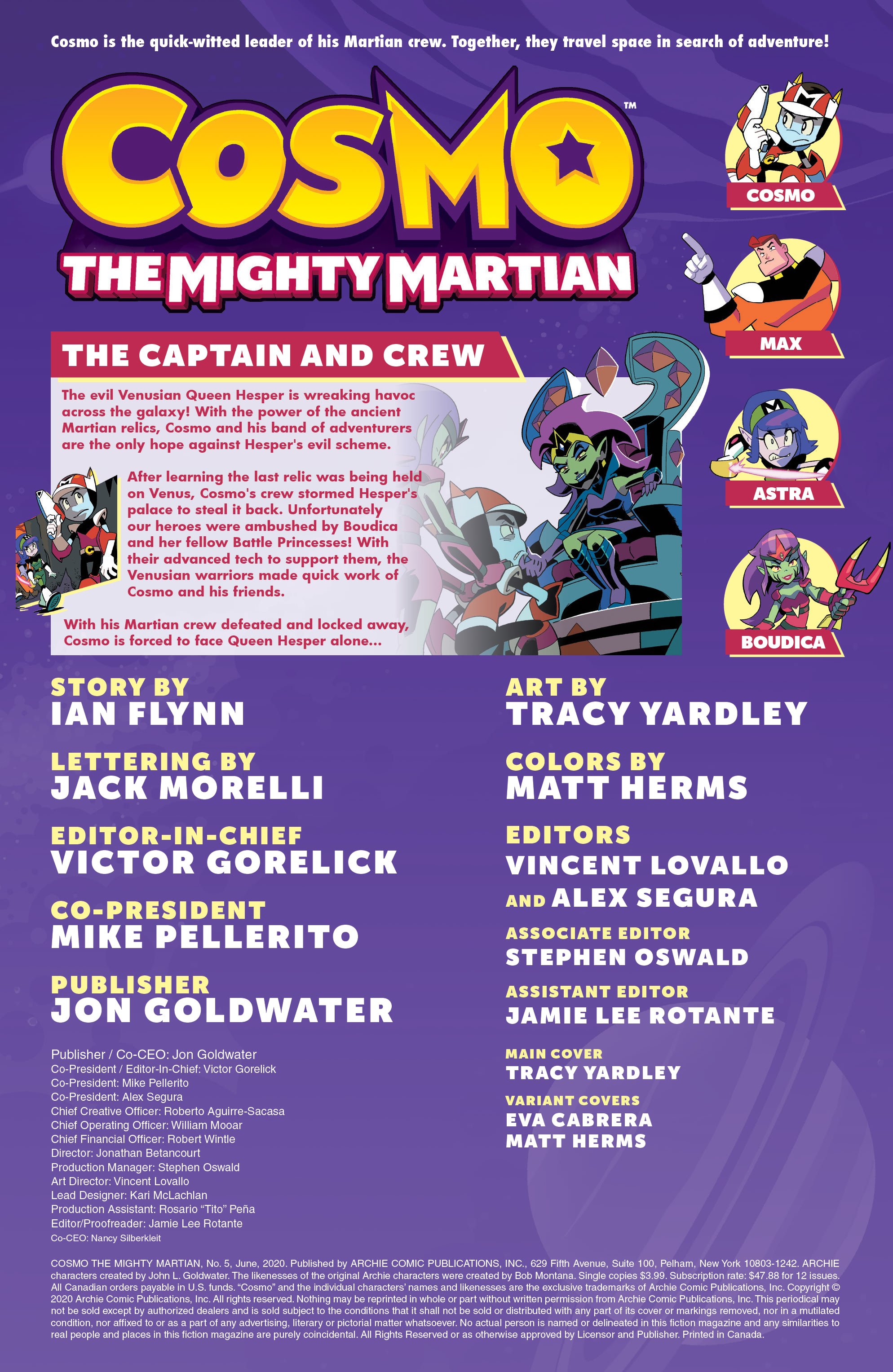 Read online Cosmo: The Mighty Martian comic -  Issue #5 - 2