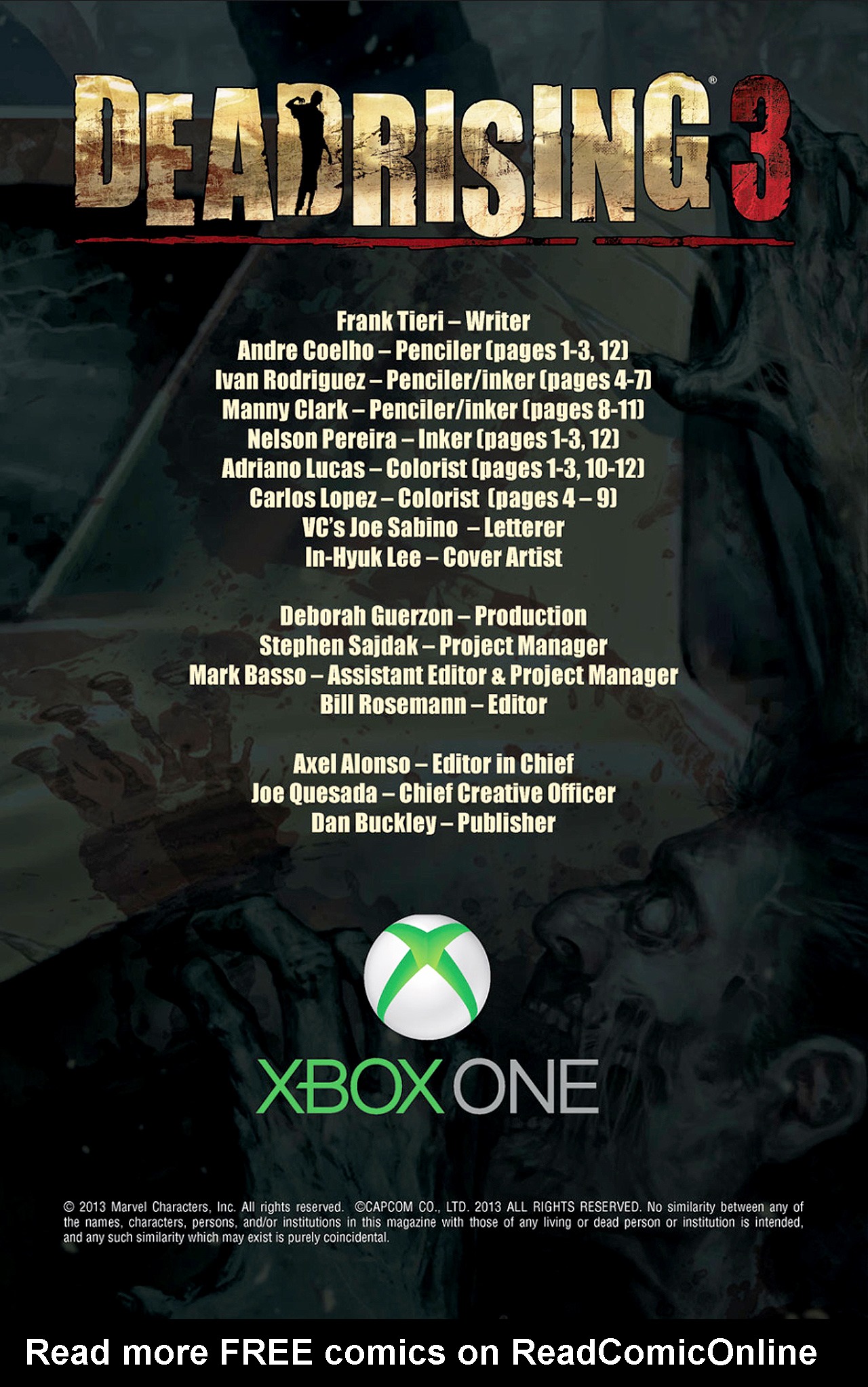 Read online Dead Rising 3 comic -  Issue # Full - 2