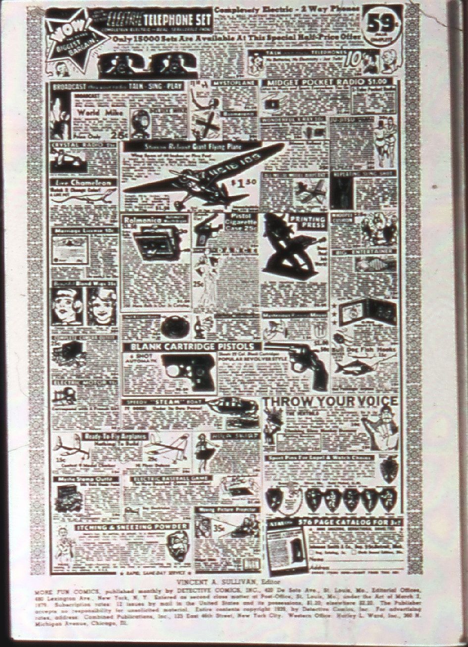 Read online More Fun Comics comic -  Issue #44 - 2