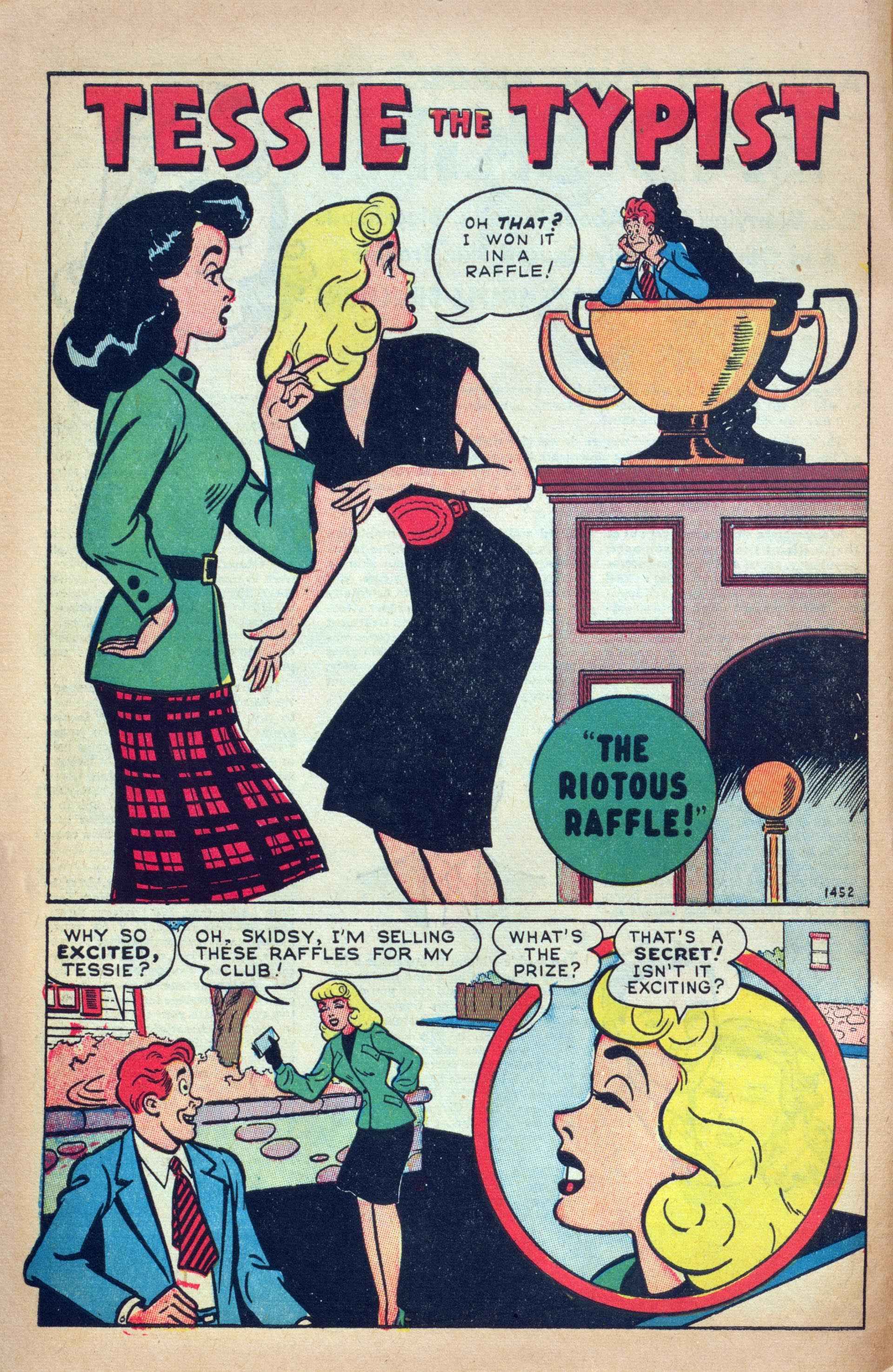 Read online Tessie the Typist comic -  Issue #13 - 10