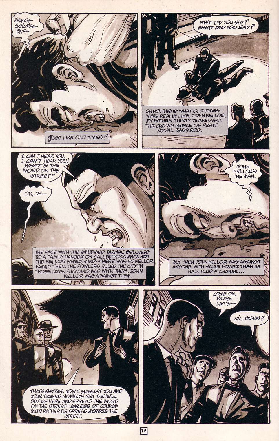 Read online Mobfire comic -  Issue #2 - 14