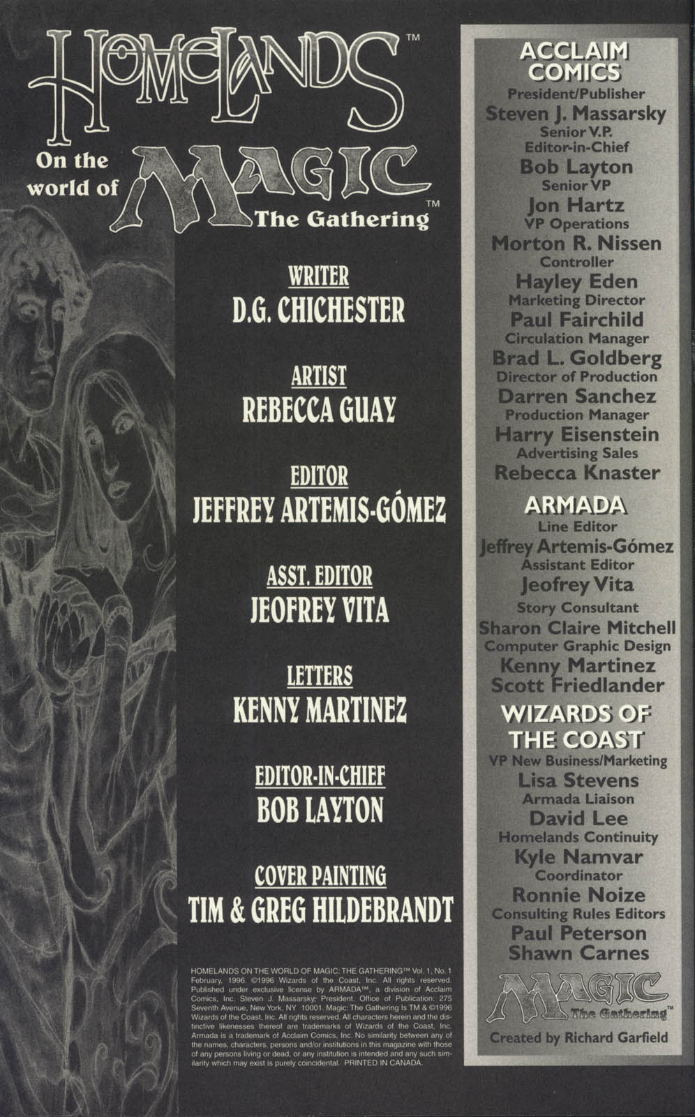 Read online Homelands On the World of Magic: The Gathering comic -  Issue # Full - 2