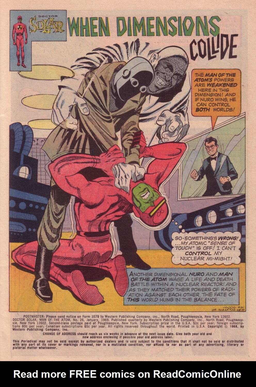 Read online Doctor Solar, Man of the Atom (1962) comic -  Issue #26 - 3