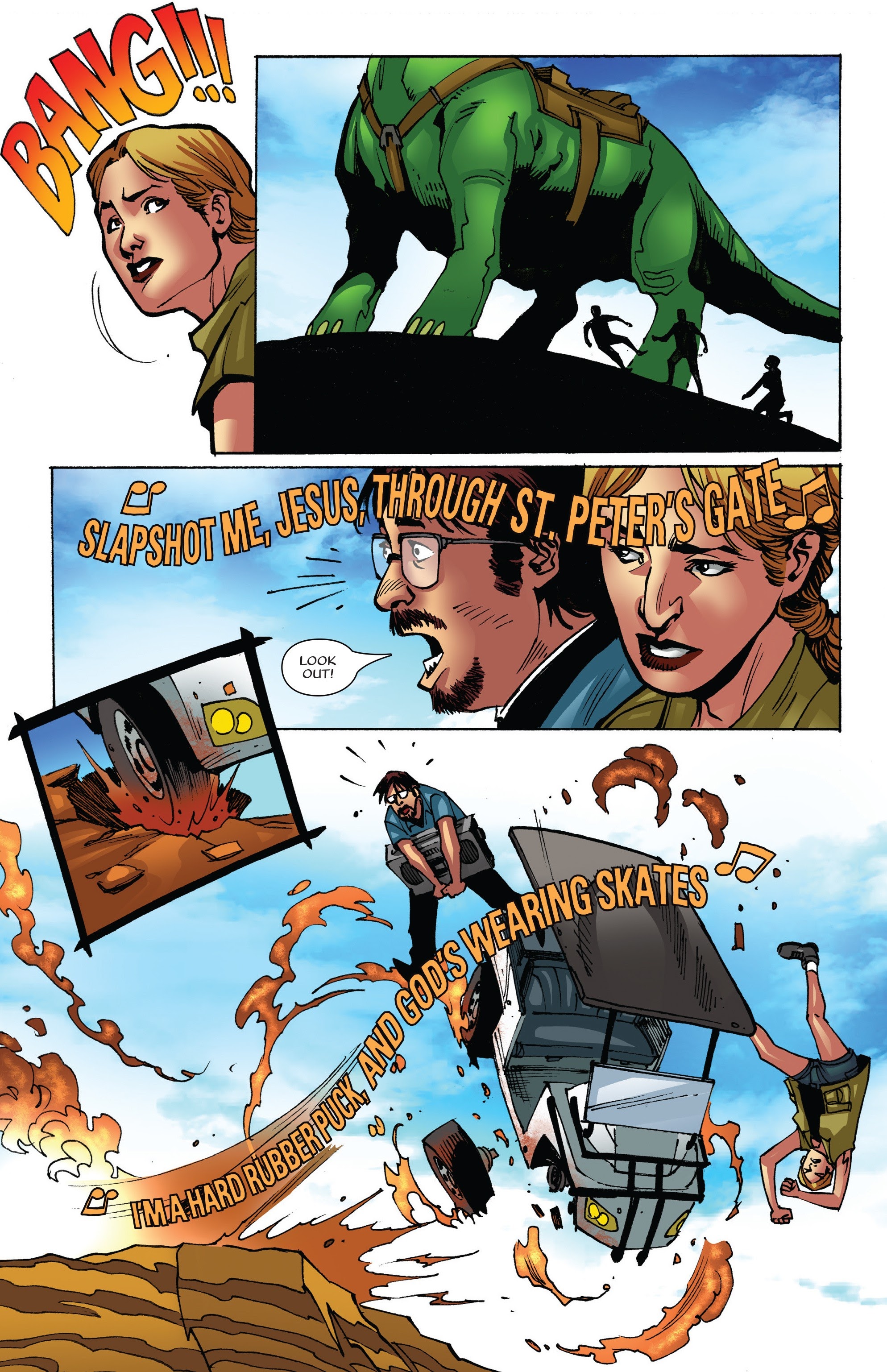 Read online Sharkasaurus comic -  Issue # TPB - 62
