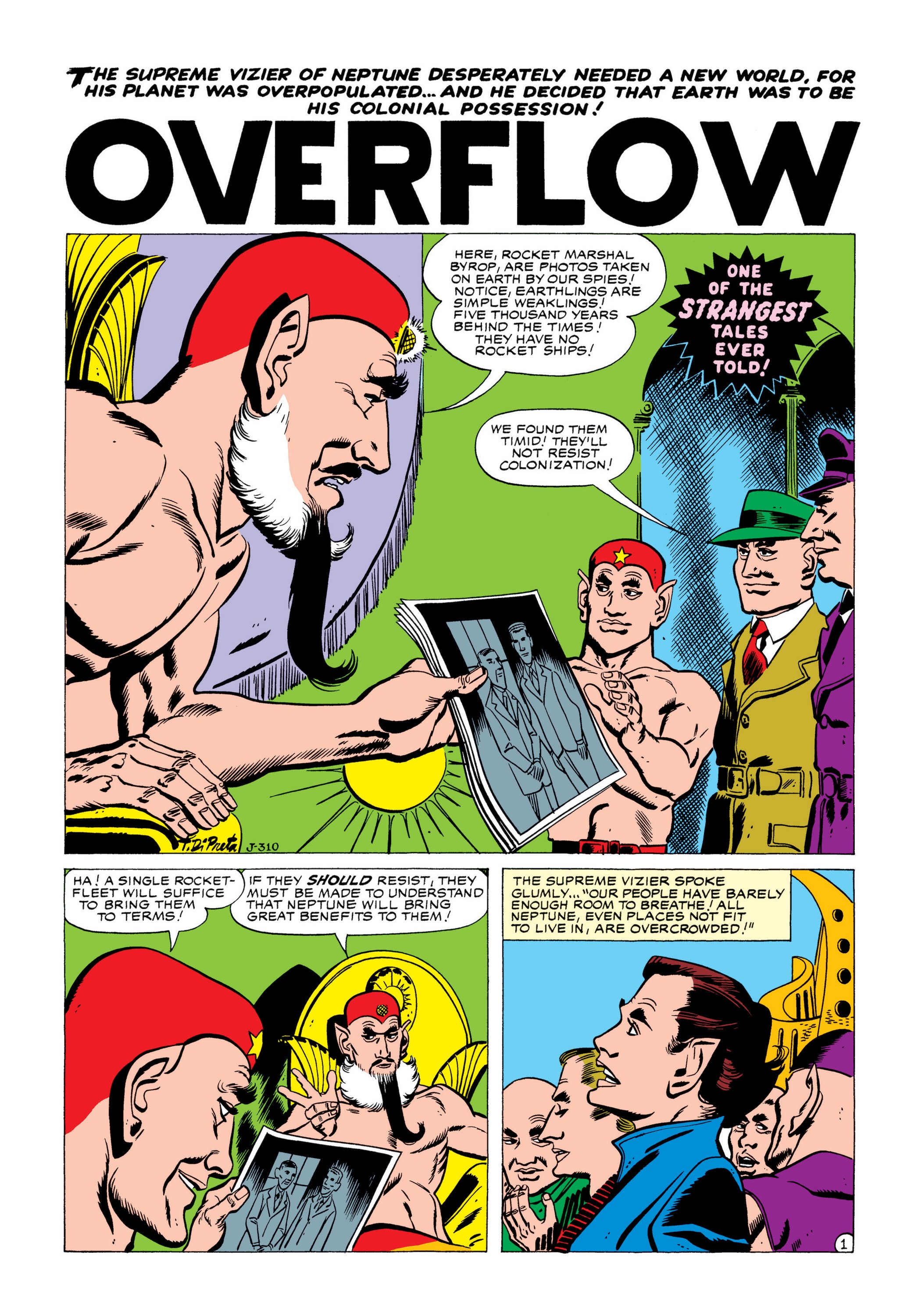 Read online Marvel Masterworks: Atlas Era Strange Tales comic -  Issue # TPB 5 (Part 2) - 98
