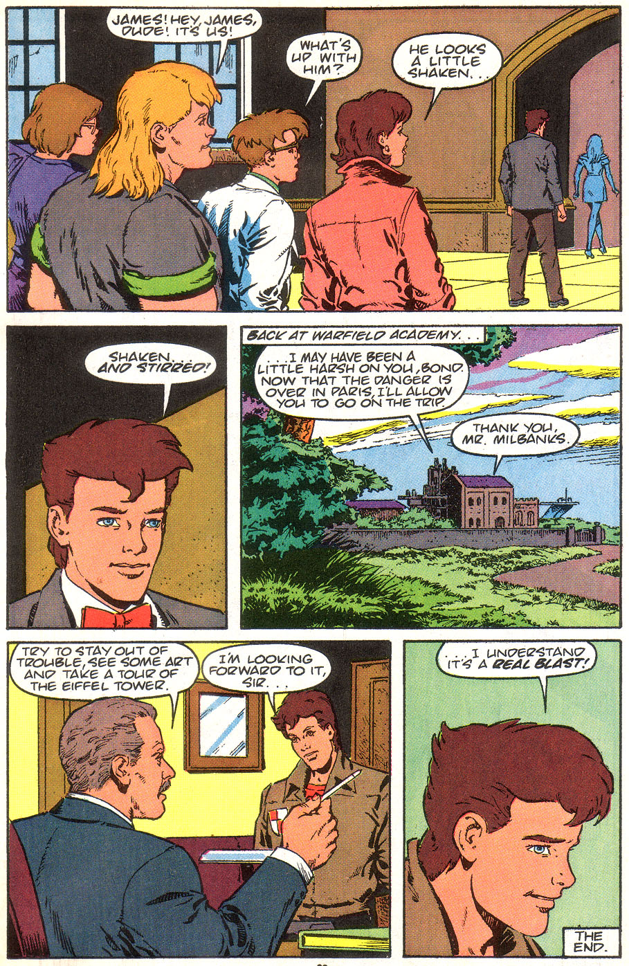 Read online James Bond Jr. comic -  Issue #2 - 31