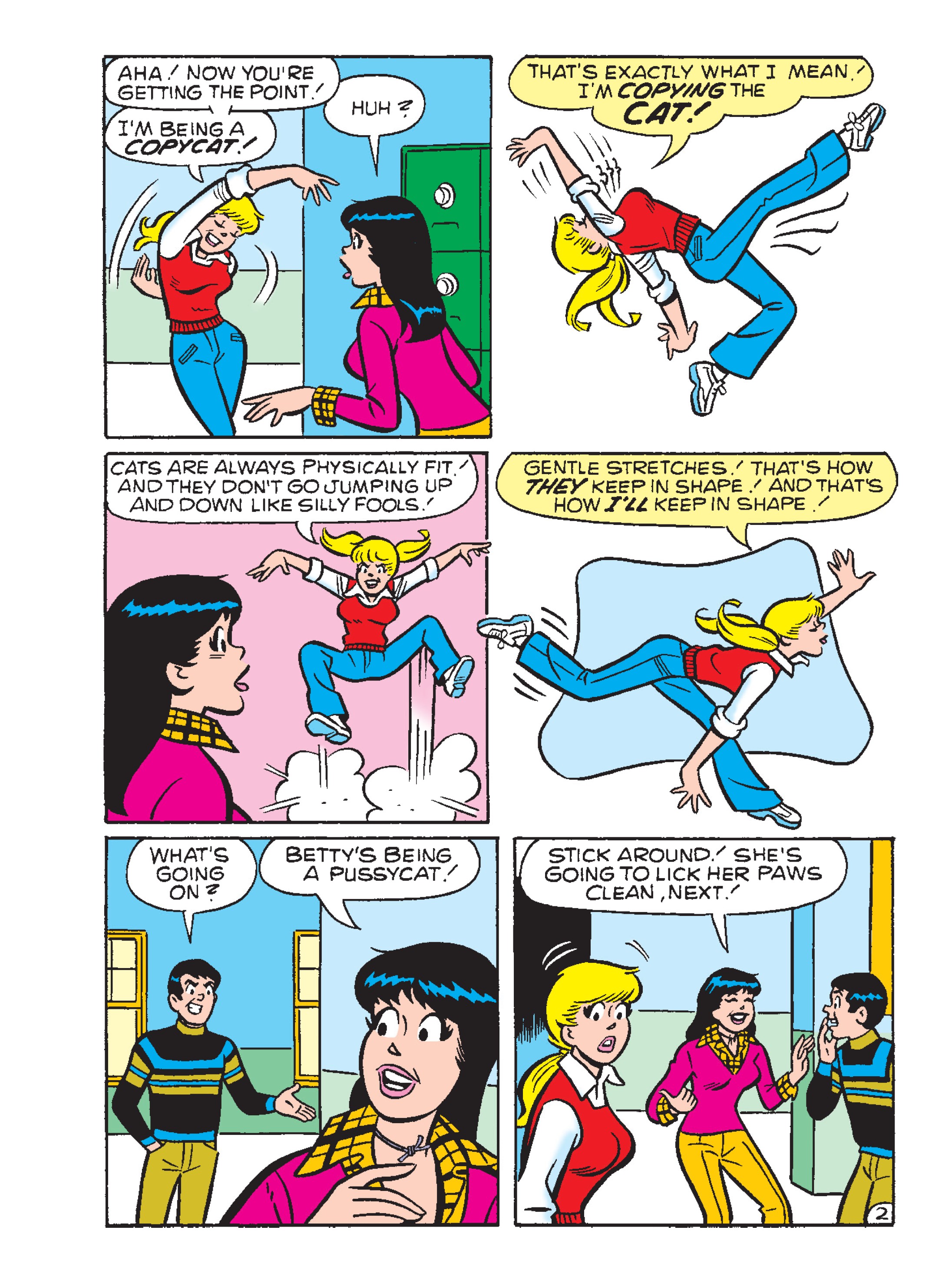 Read online Betty & Veronica Friends Double Digest comic -  Issue #266 - 136