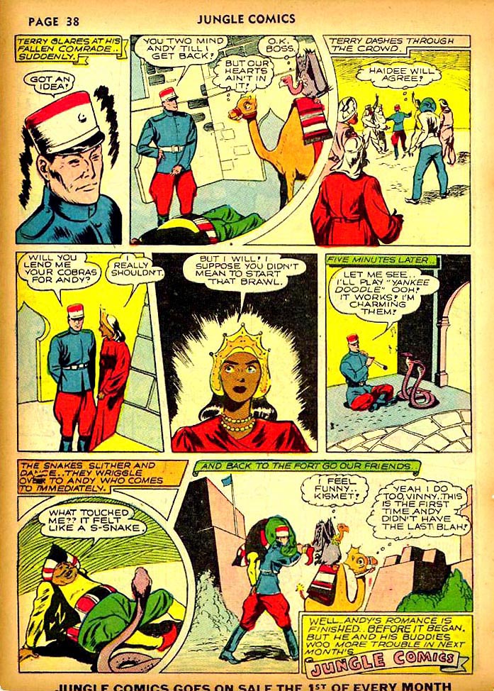 Read online Jungle Comics comic -  Issue #23 - 42