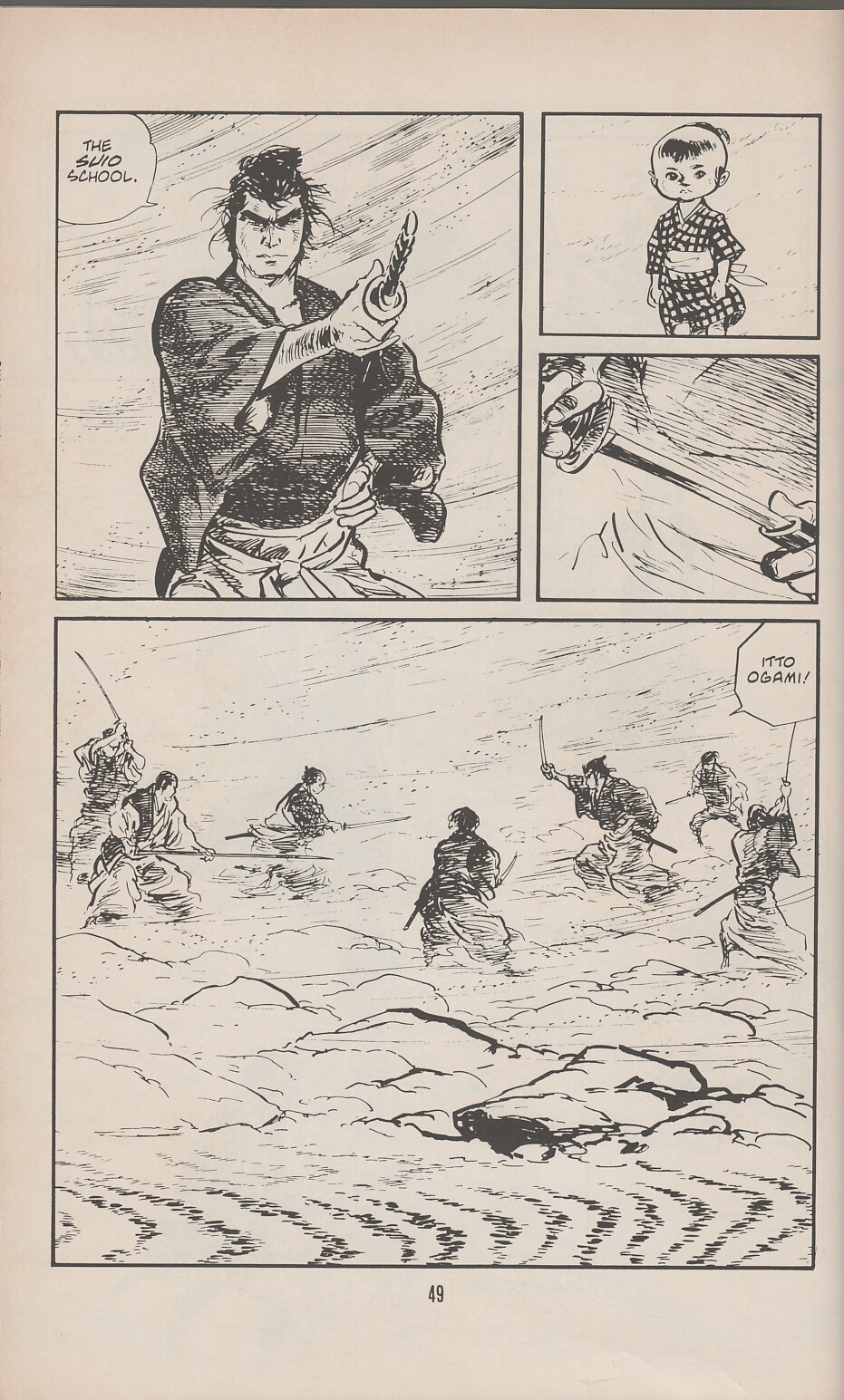 Read online Lone Wolf and Cub comic -  Issue #12 - 59