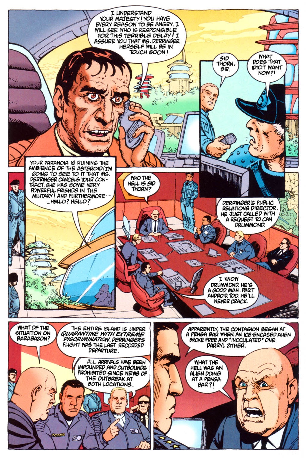 Read online Aliens: Kidnapped comic -  Issue #2 - 21