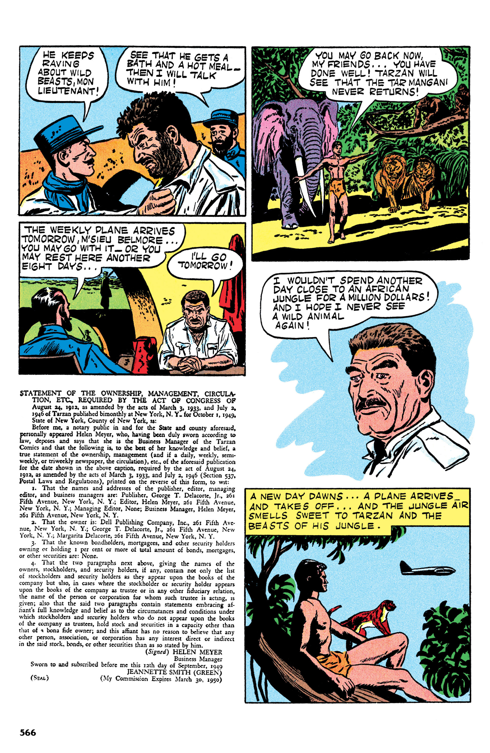 Read online Edgar Rice Burroughs Tarzan: The Jesse Marsh Years Omnibus comic -  Issue # TPB (Part 6) - 68