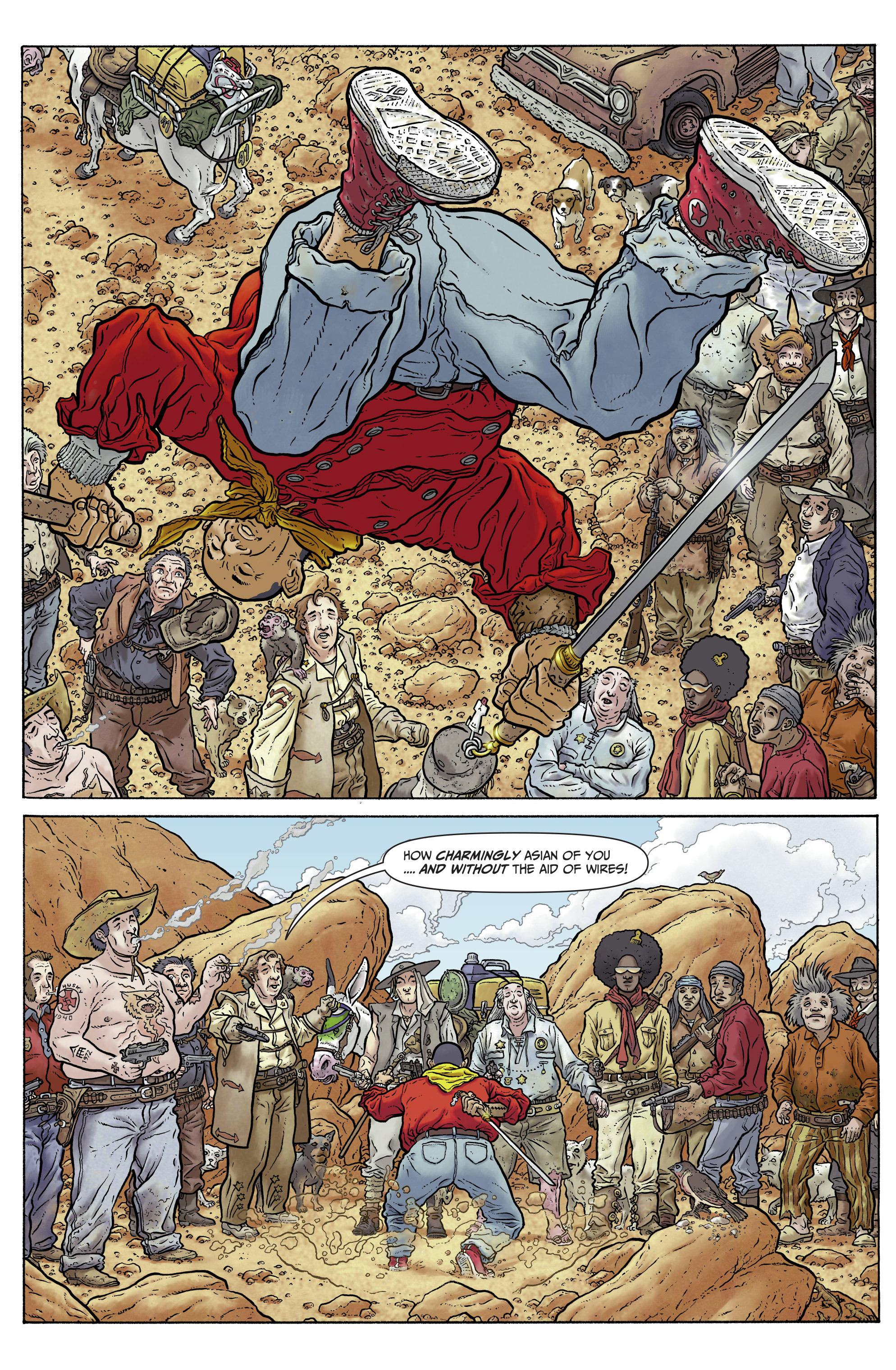 Read online Shaolin Cowboy comic -  Issue #1 - 18