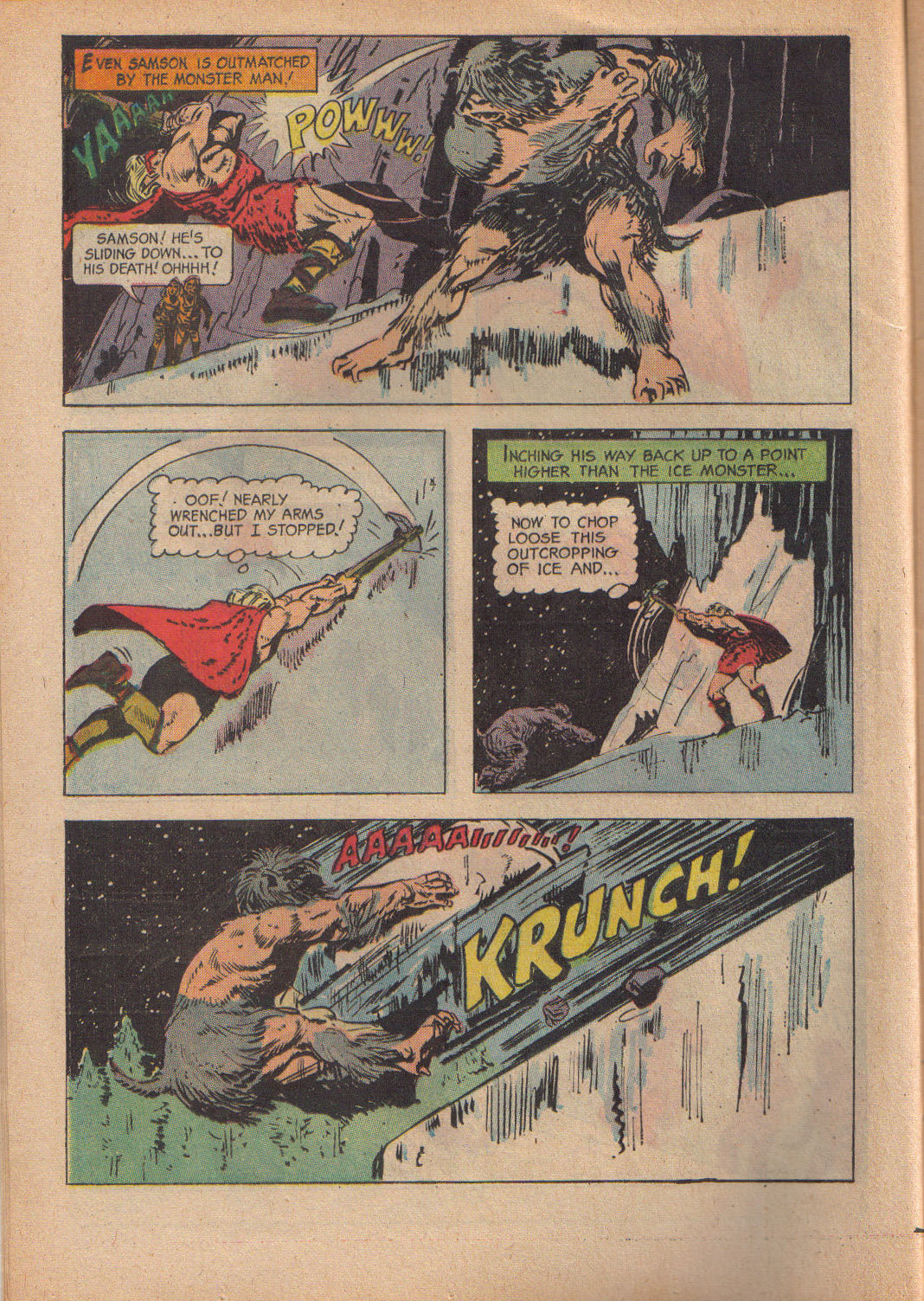 Read online Mighty Samson (1964) comic -  Issue #8 - 12