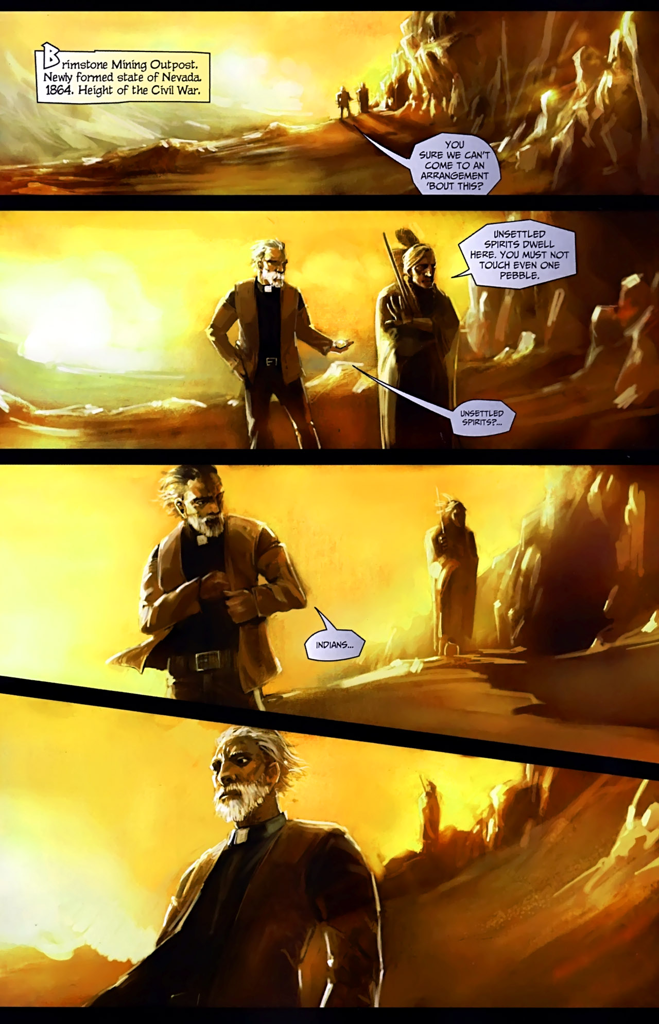 Read online Brimstone comic -  Issue #1 - 4