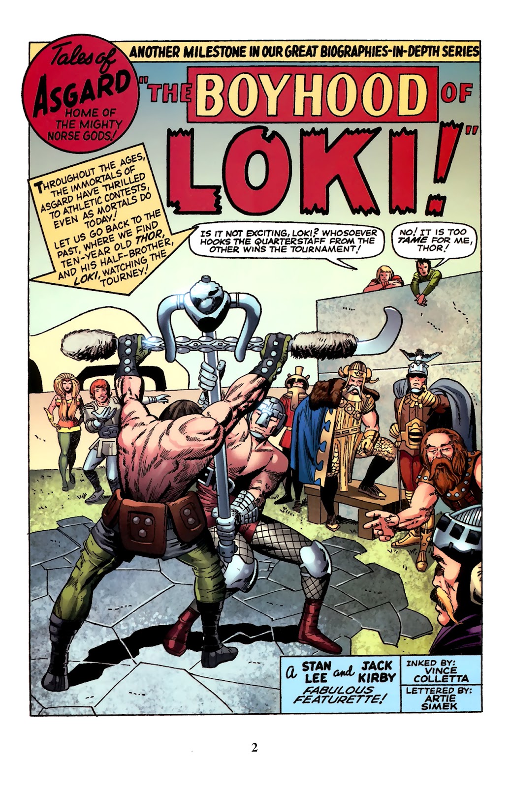 Thor: Tales of Asgard by Stan Lee & Jack Kirby issue 3 - Page 4