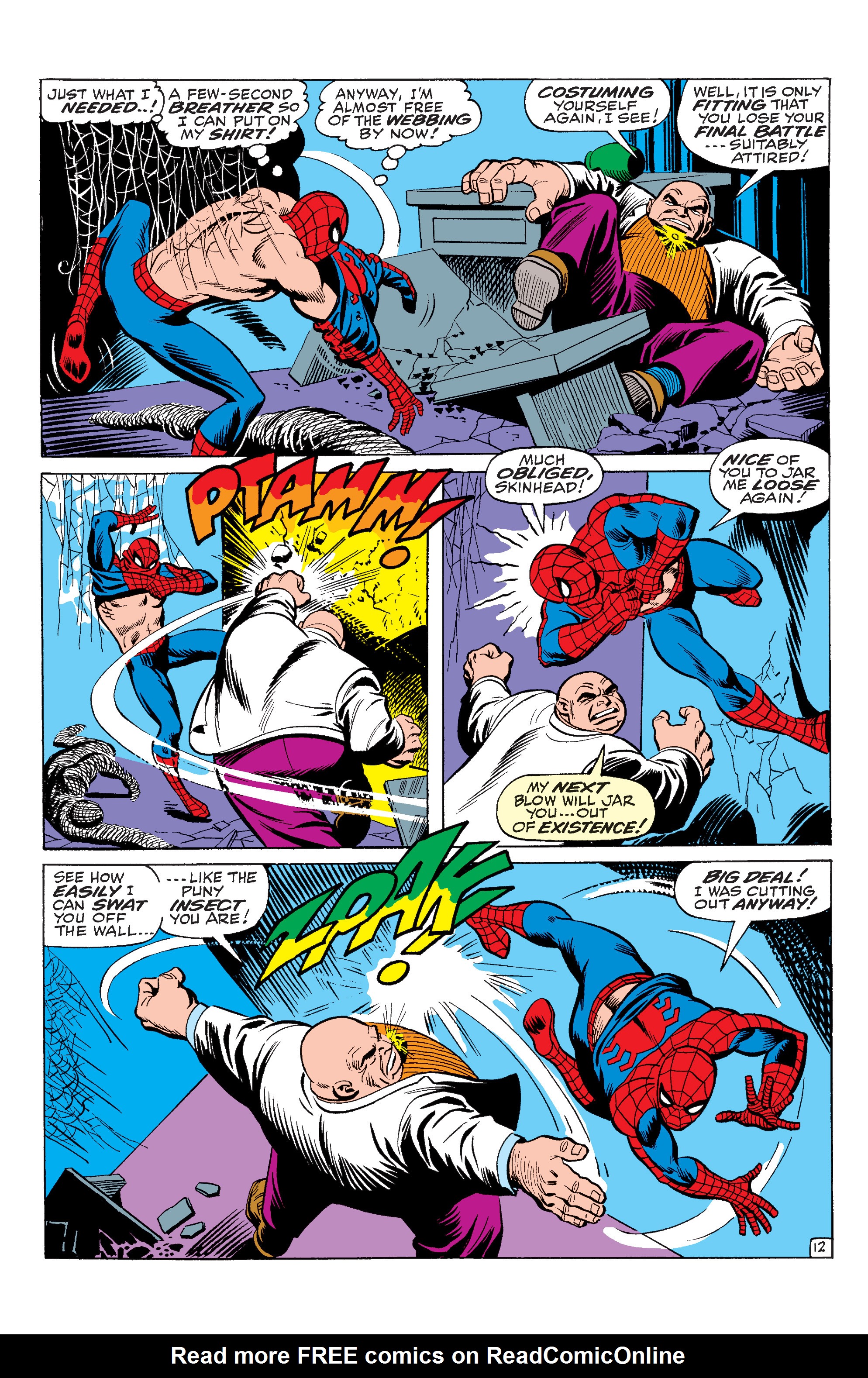Read online Marvel Masterworks: The Amazing Spider-Man comic -  Issue # TPB 8 (Part 1) - 36