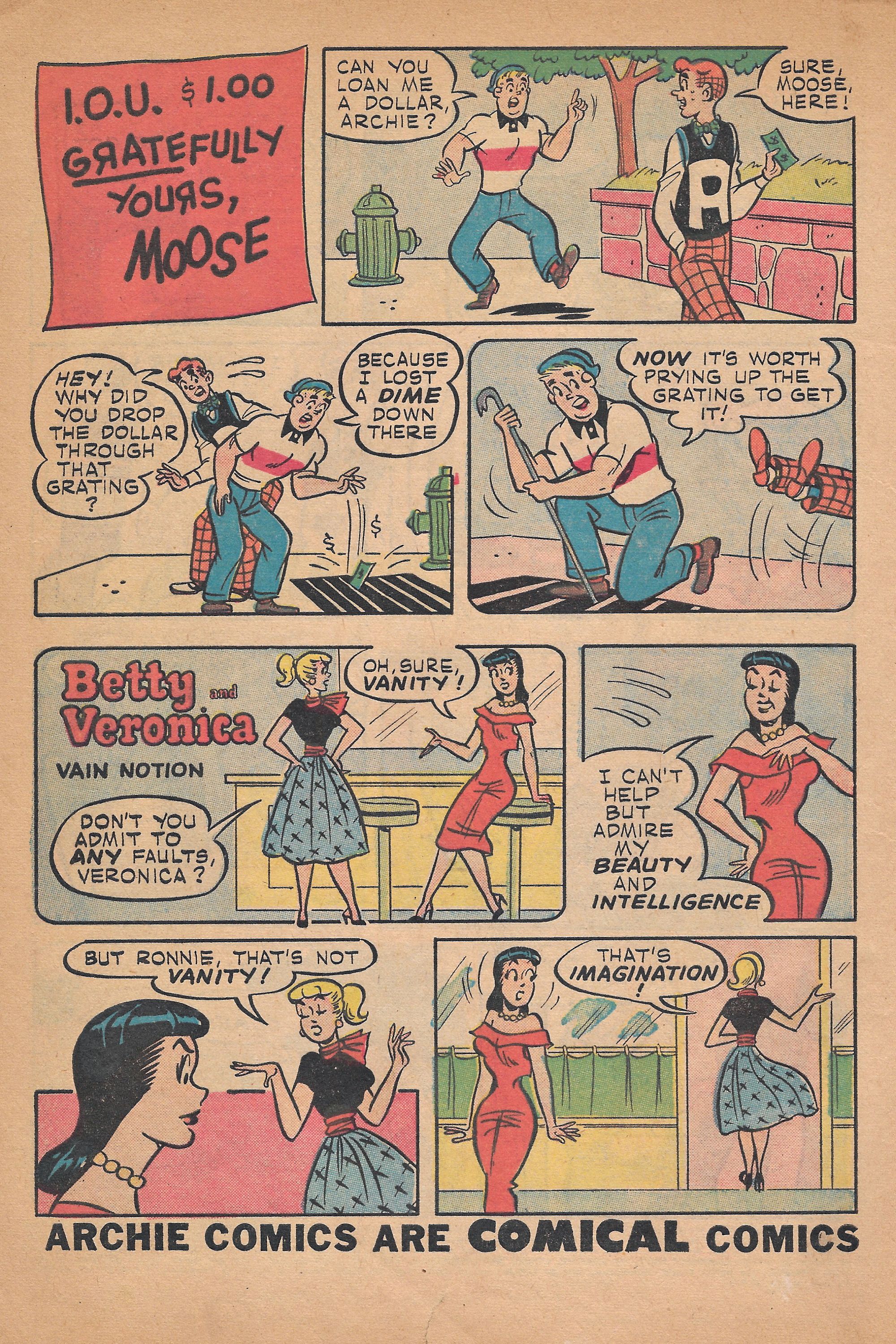 Read online Archie's Joke Book Magazine comic -  Issue #31 - 4
