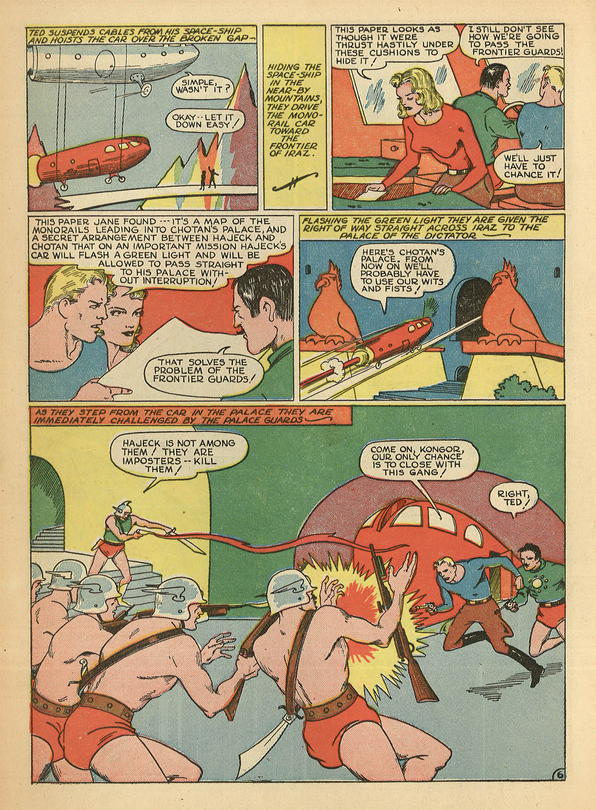 Read online Exciting Comics comic -  Issue #8 - 16