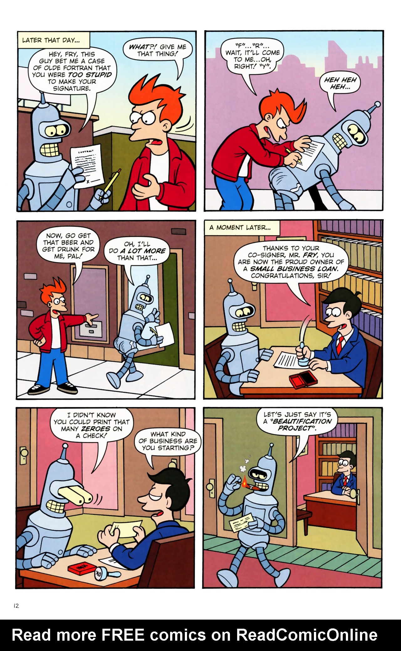 Read online Futurama Comics comic -  Issue #52 - 11