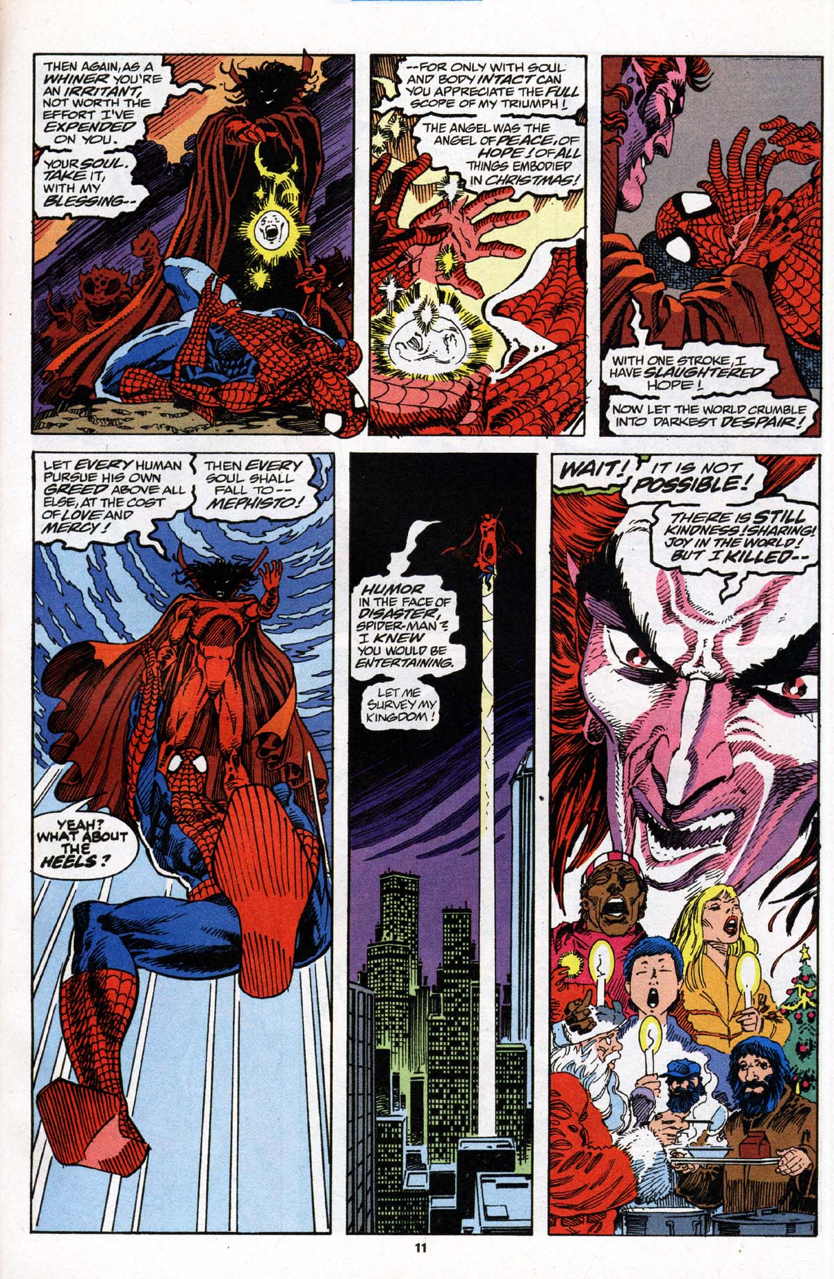 Read online Marvel Holiday Special (1991) comic -  Issue #1993 - 11