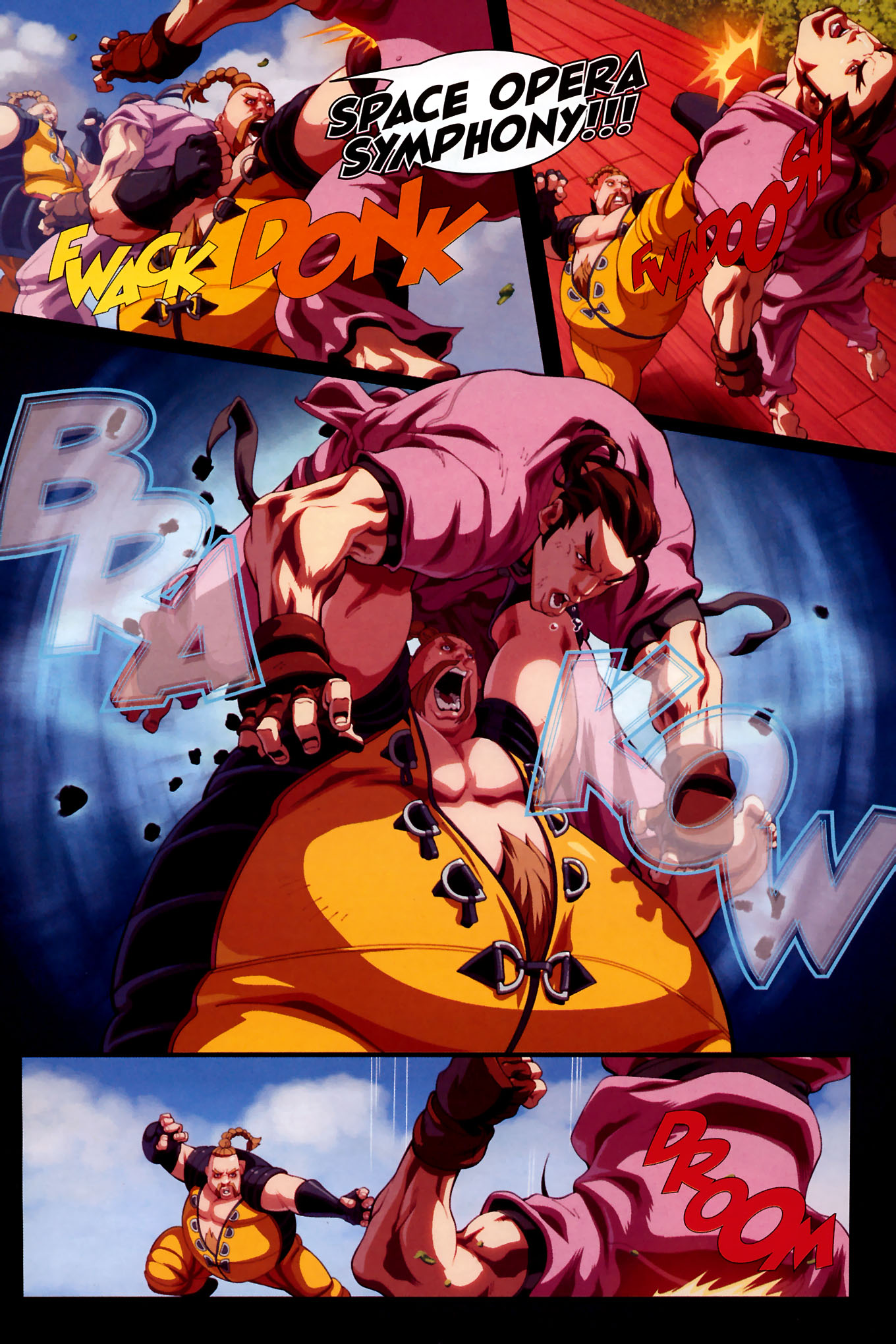 Read online Street Fighter IV comic -  Issue #2 - 21