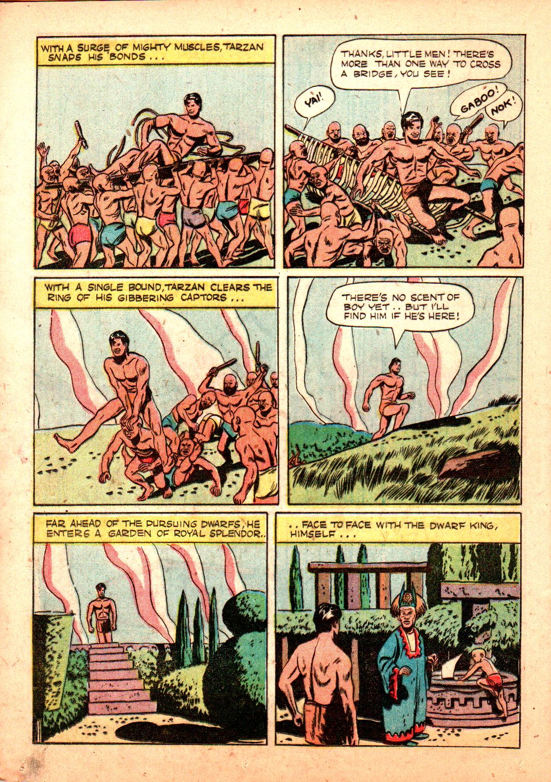 Read online Tarzan (1948) comic -  Issue #3 - 24
