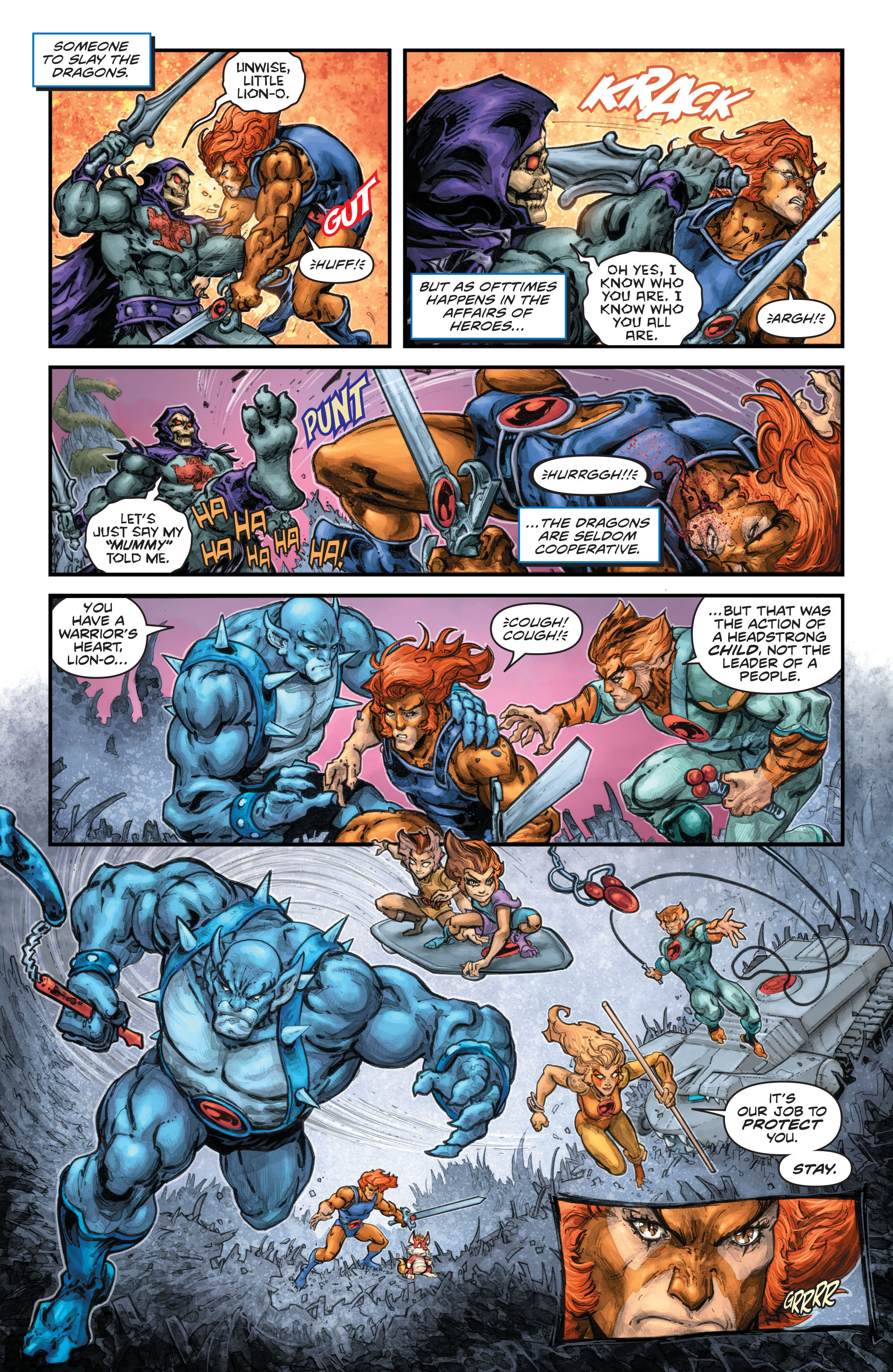 Read online He-Man/Thundercats comic -  Issue #3 - 5