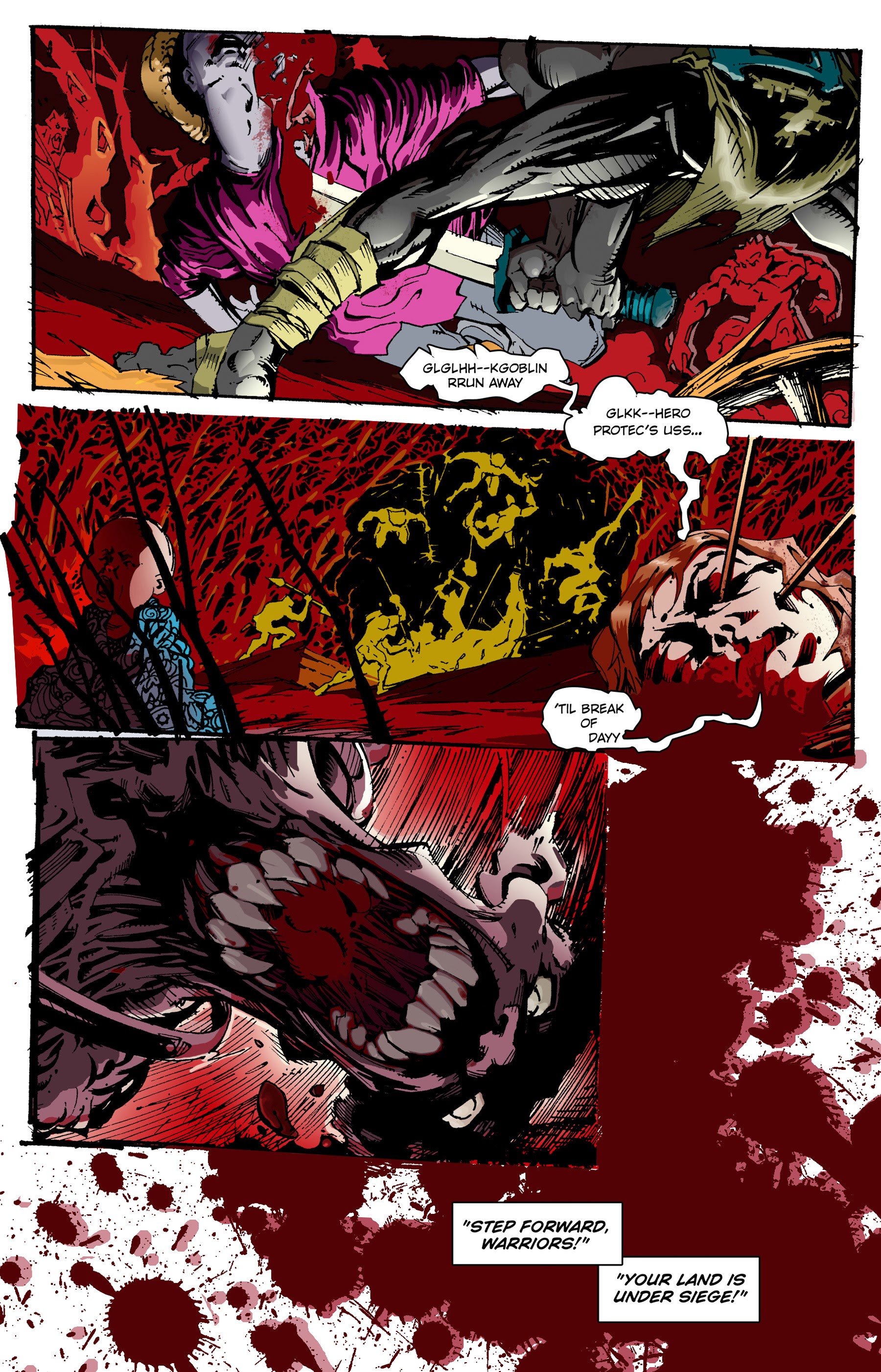 Read online Bold Blood comic -  Issue #1 - 4